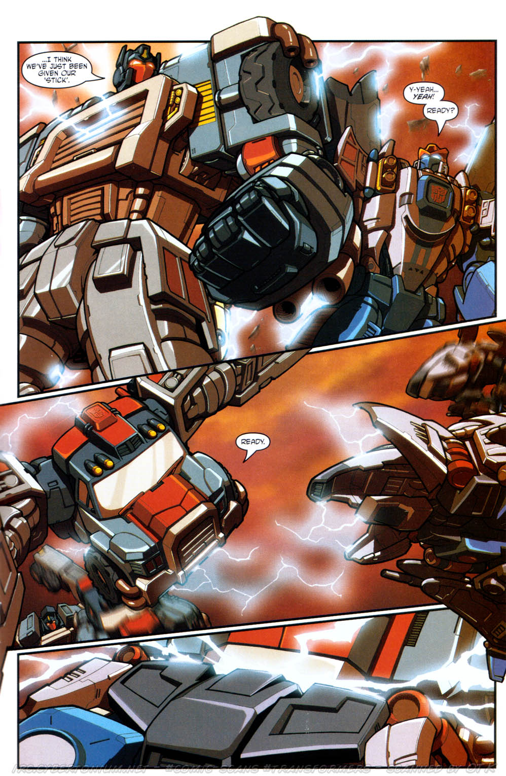 Read online Transformers Armada comic -  Issue #17 - 21