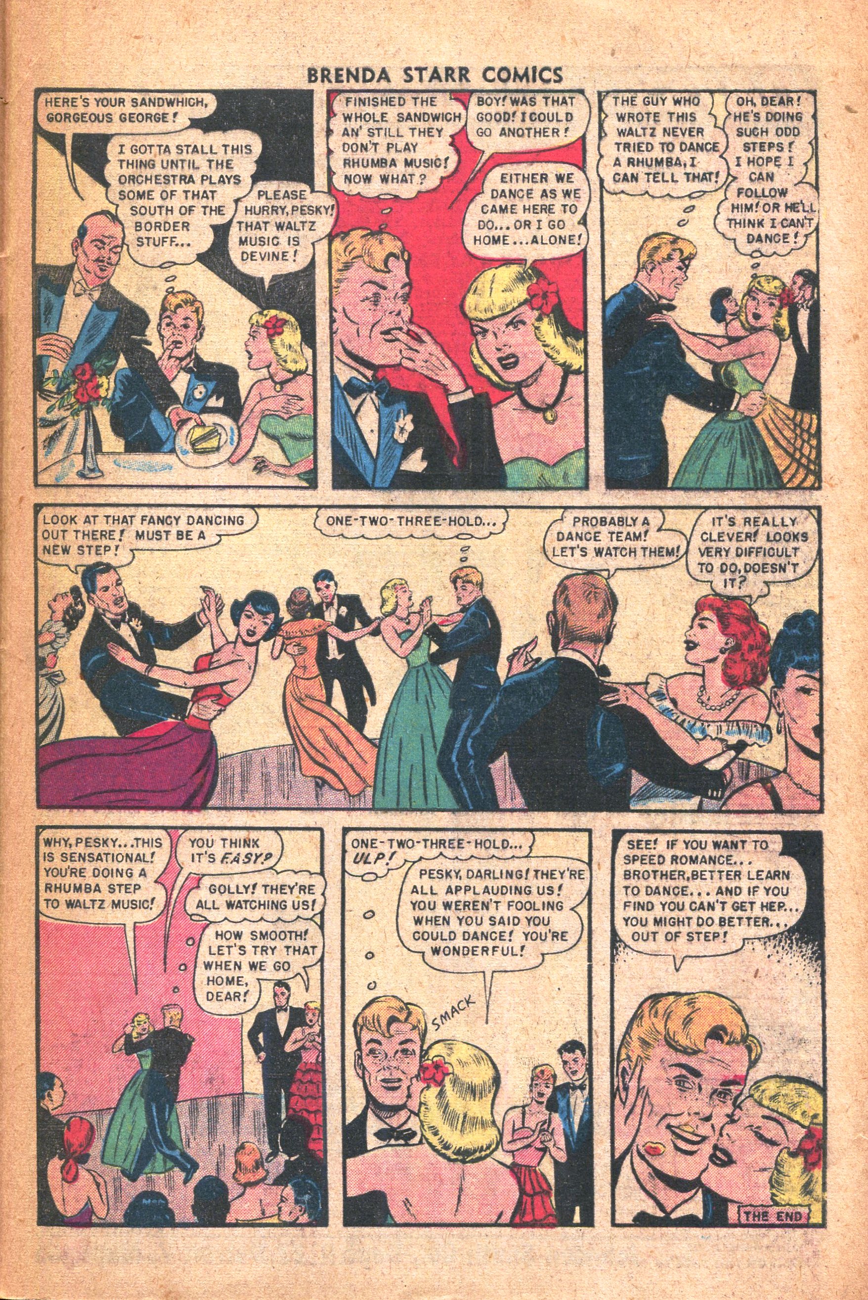 Read online Brenda Starr (1948) comic -  Issue #12 - 33