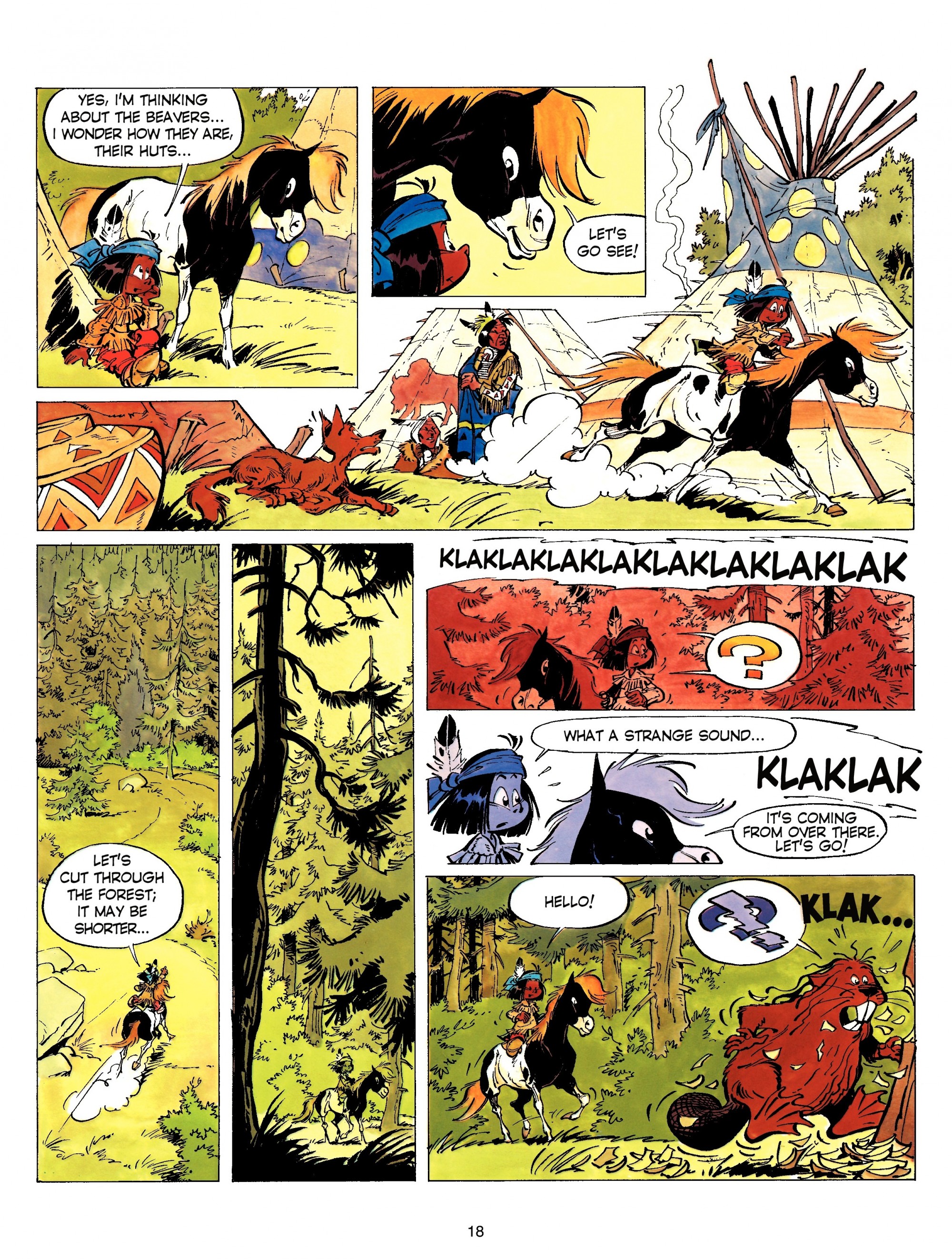 Read online Yakari comic -  Issue #3 - 18