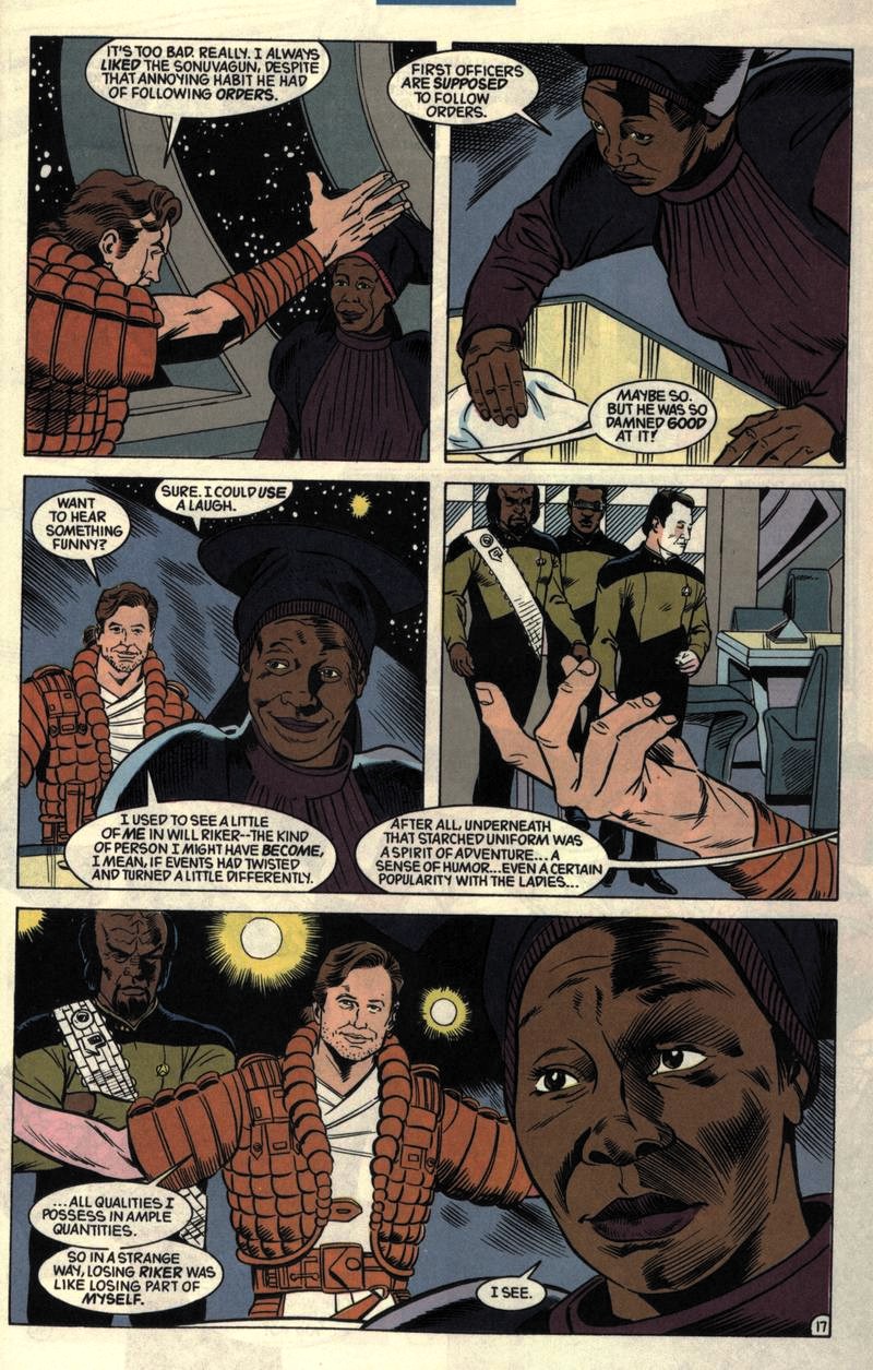 Read online Star Trek: The Next Generation (1989) comic -  Issue #30 - 17