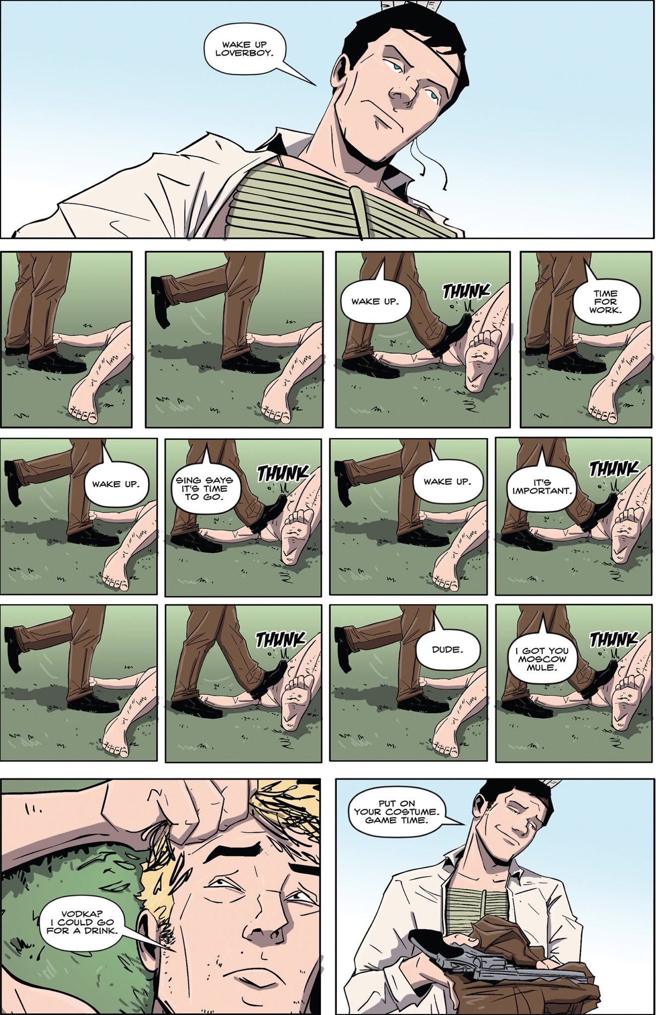 Read online Future Proof comic -  Issue #8 - 9