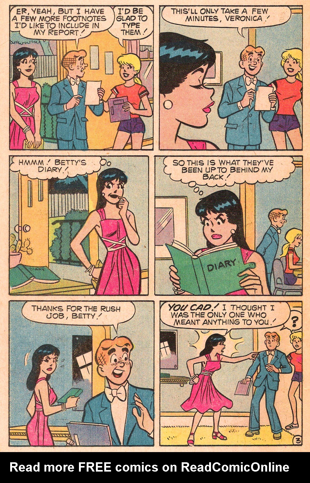 Read online Archie's Girls Betty and Veronica comic -  Issue #271 - 22