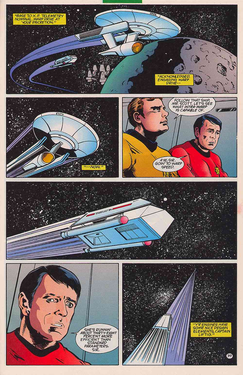 Read online Star Trek (1989) comic -  Issue #75 - 39