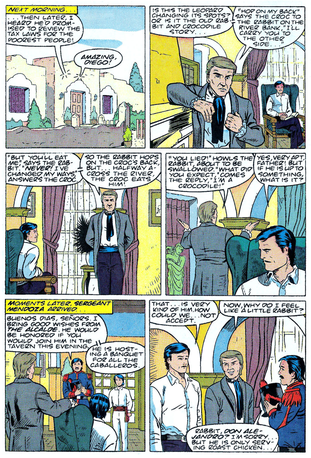 Read online Zorro (1990) comic -  Issue #9 - 7