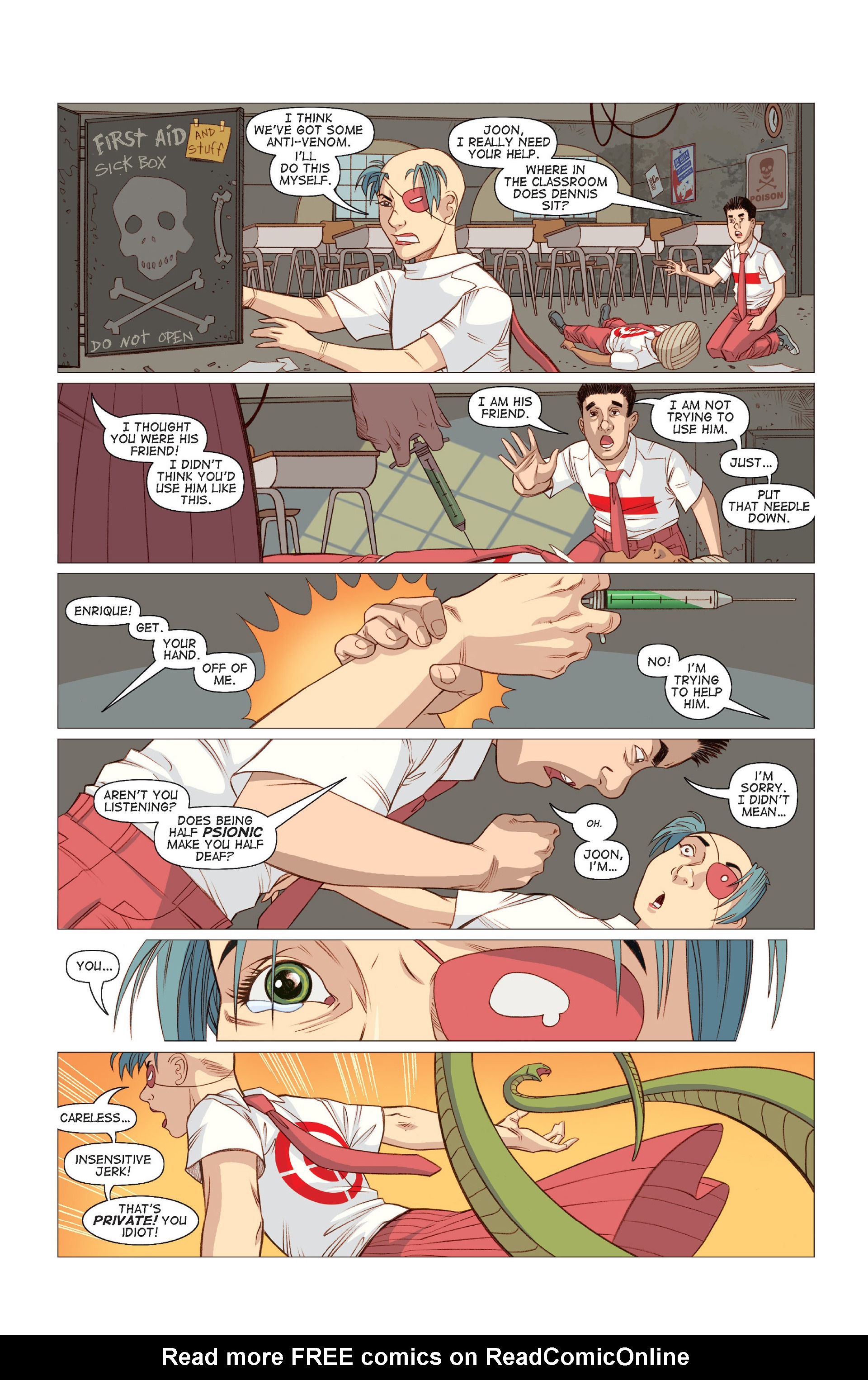 Read online Five Weapons comic -  Issue #8 - 23