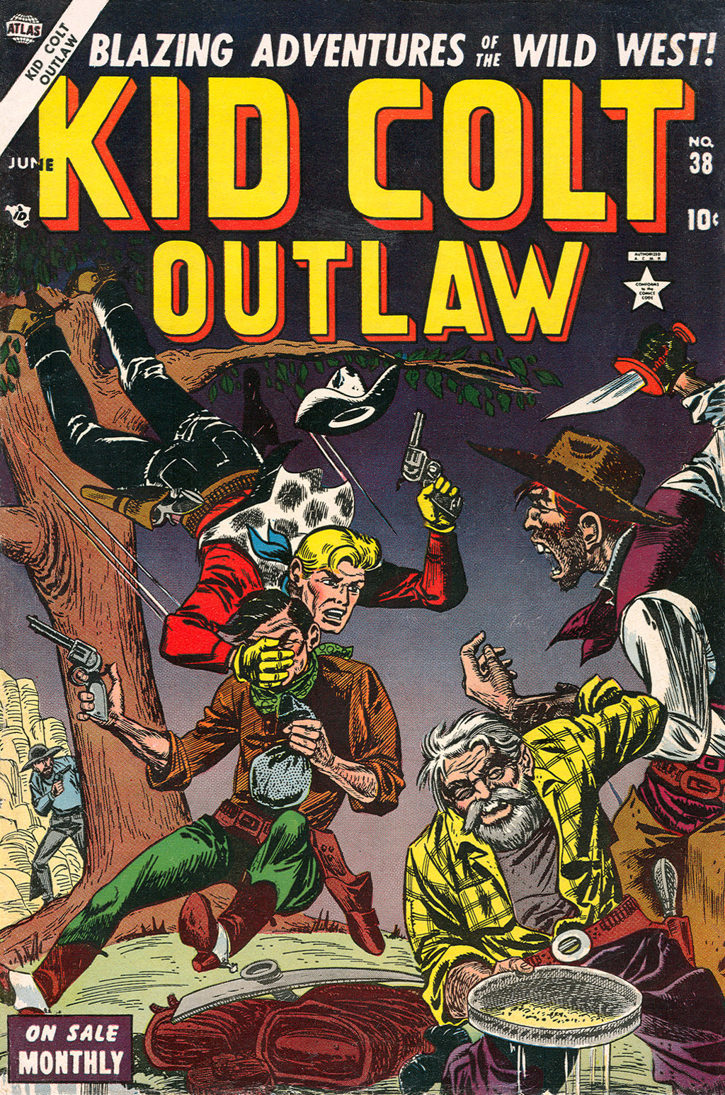 Read online Kid Colt Outlaw comic -  Issue #38 - 1