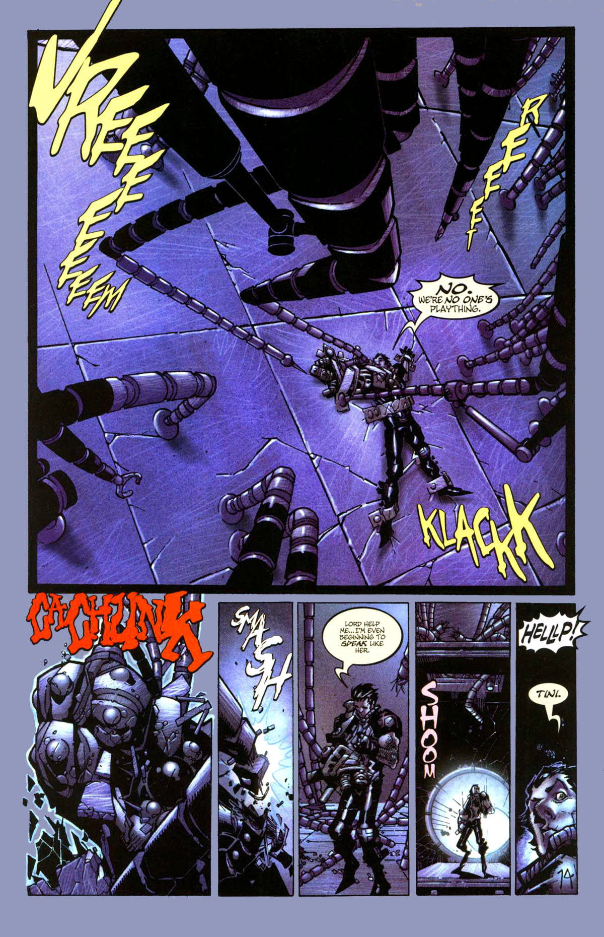 Read online Steampunk comic -  Issue #12 - 14