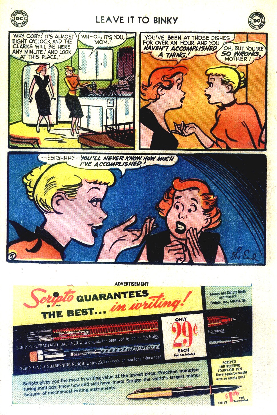 Read online Leave it to Binky comic -  Issue #39 - 22