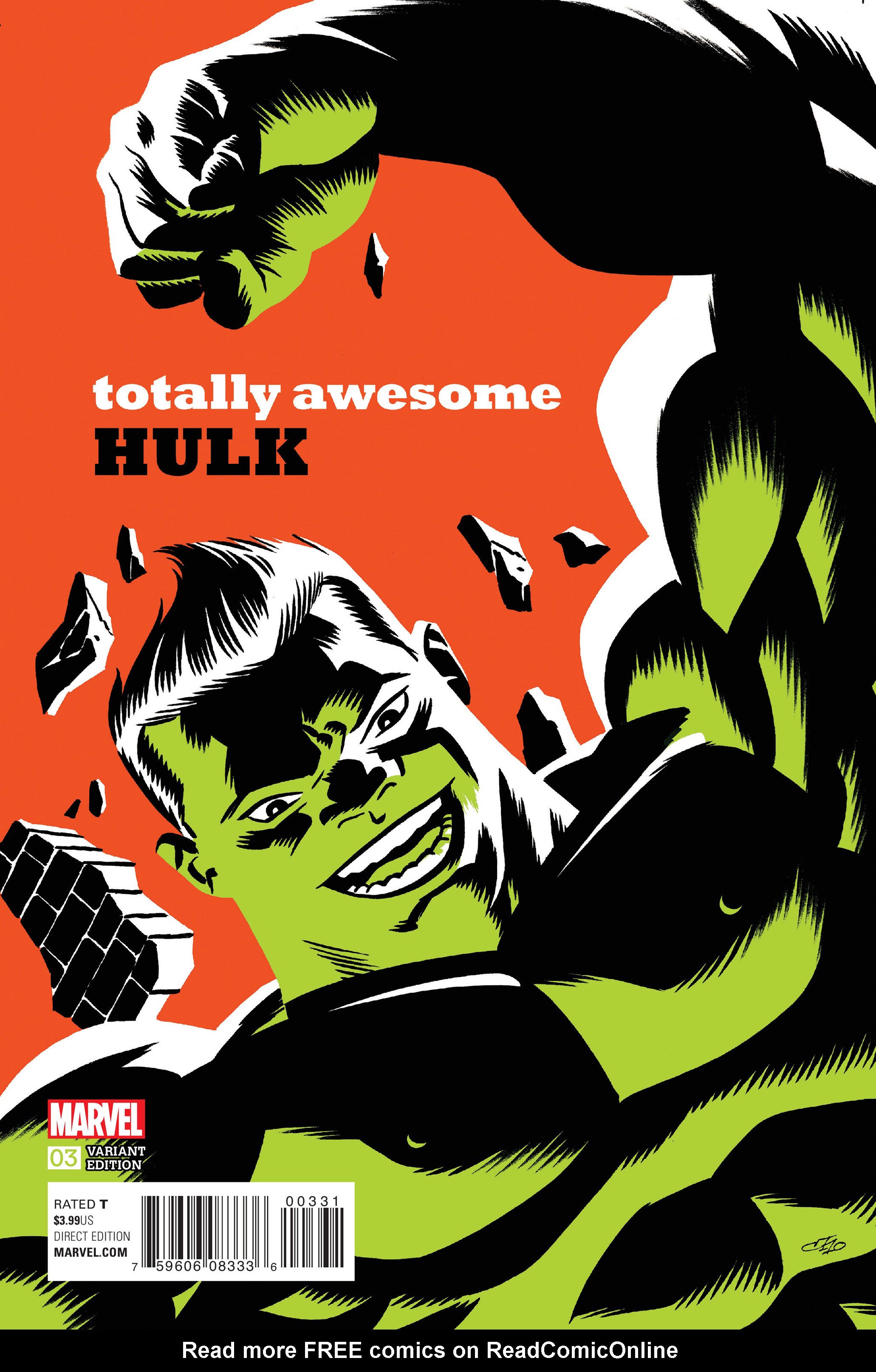 Read online Totally Awesome Hulk comic -  Issue #3 - 2