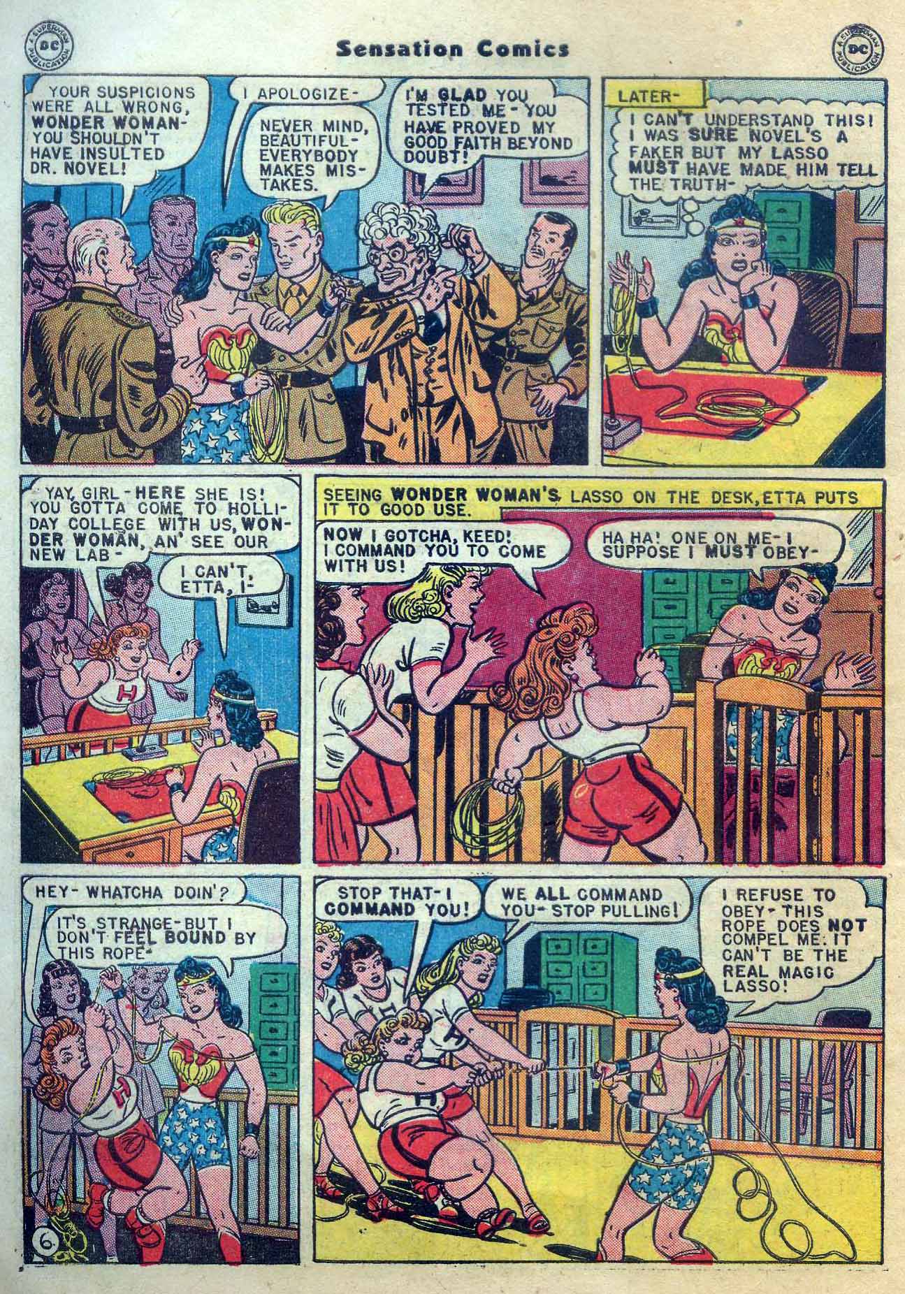 Read online Sensation (Mystery) Comics comic -  Issue #56 - 8