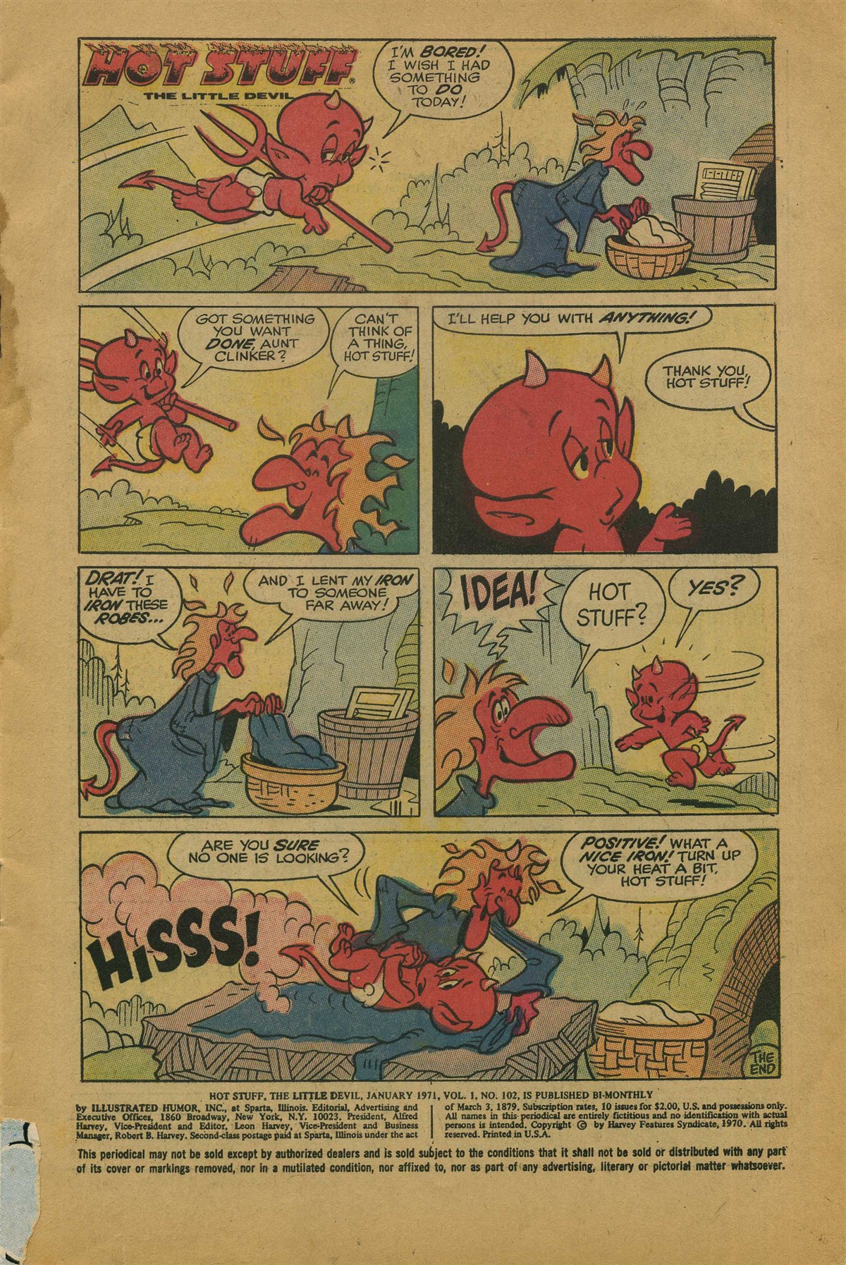 Read online Hot Stuff, the Little Devil comic -  Issue #102 - 3
