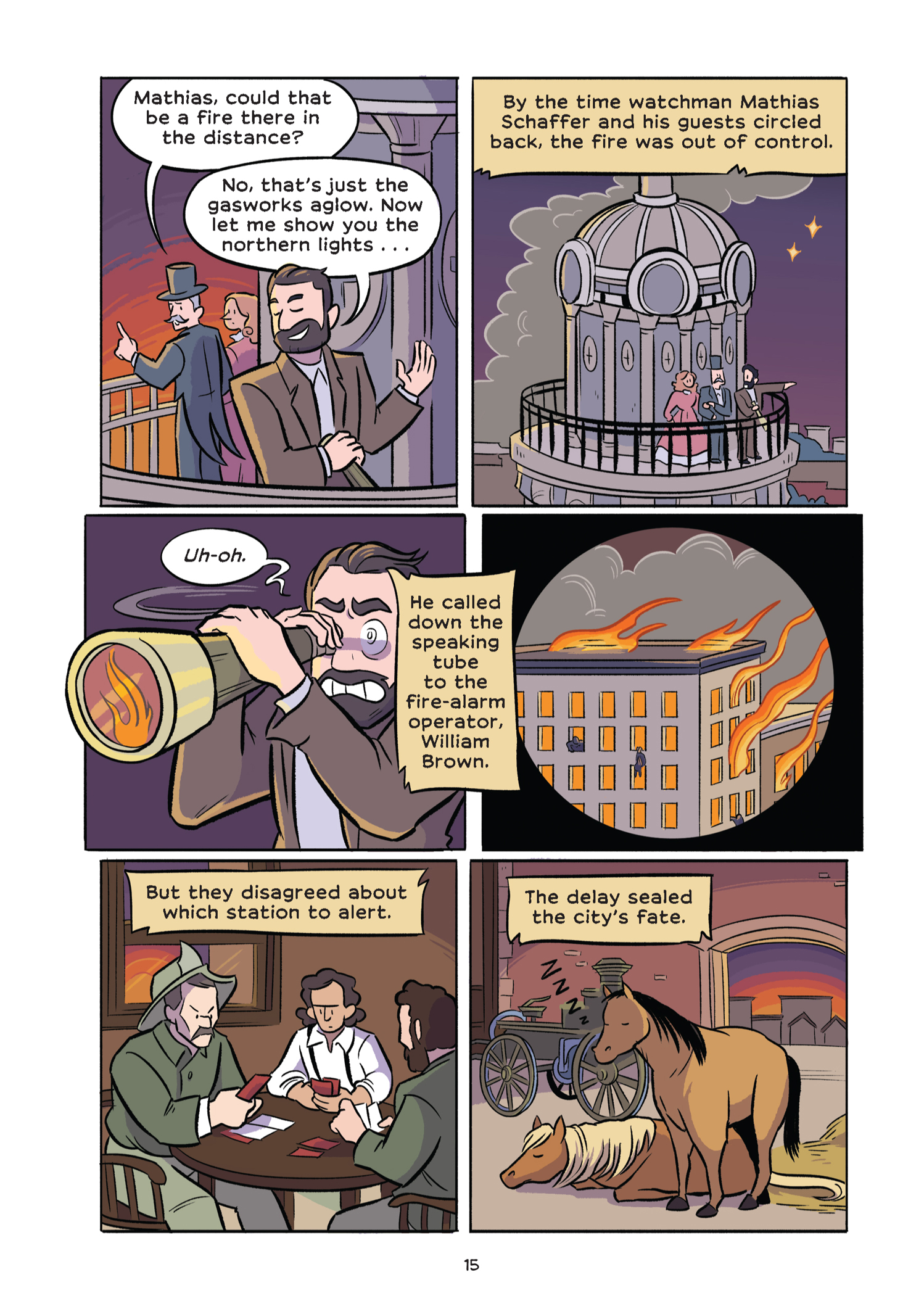 Read online History Comics comic -  Issue # The Great Chicago Fire: Rising From the Ashes - 24