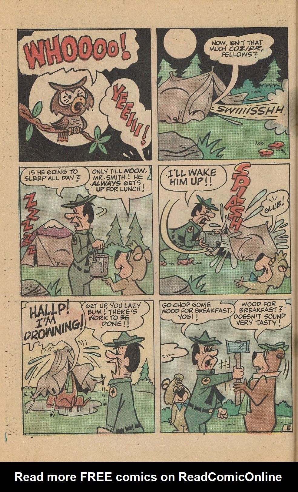 Read online Yogi Bear (1970) comic -  Issue #25 - 28