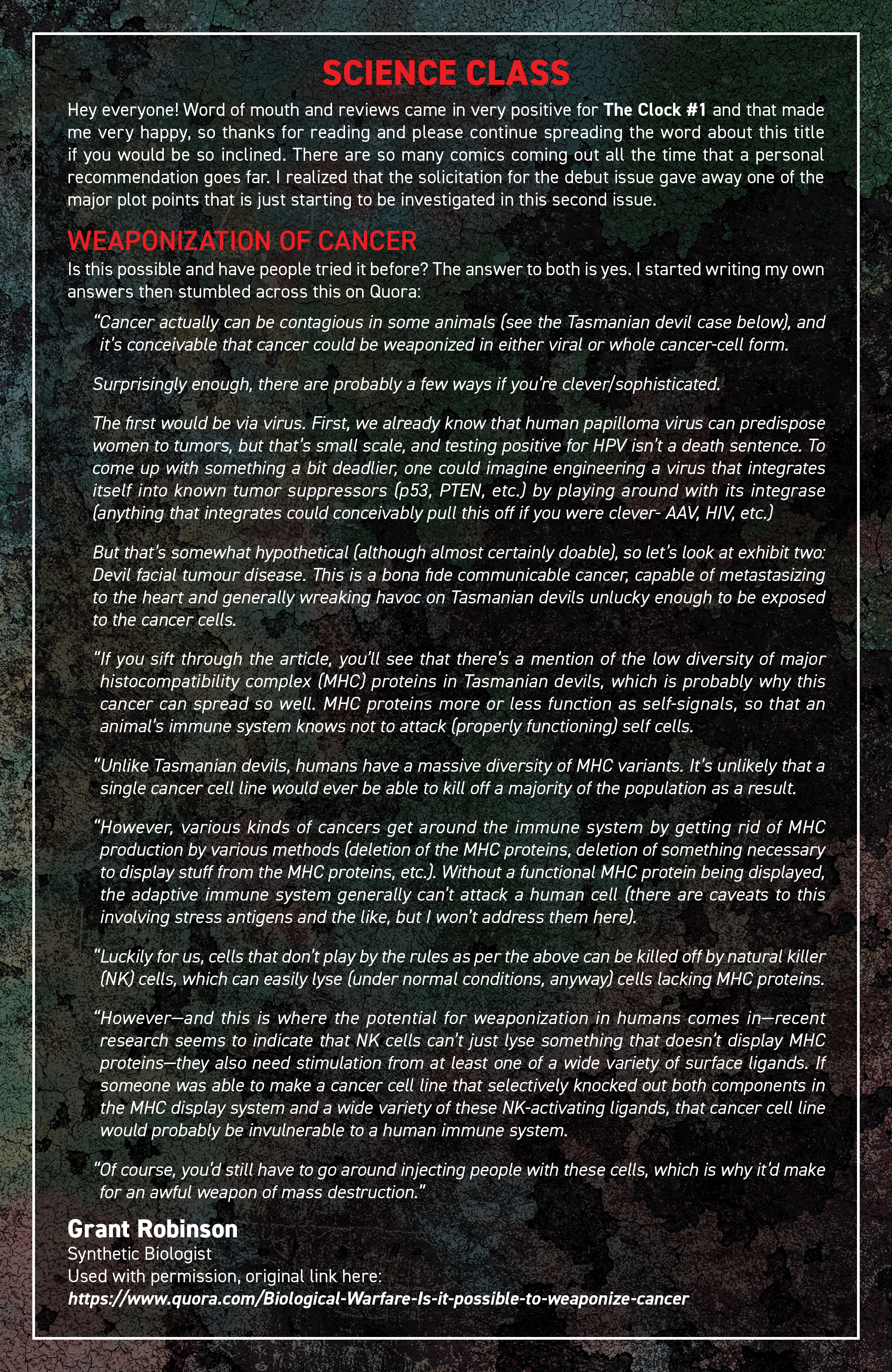 Read online The Clock comic -  Issue #2 - 24