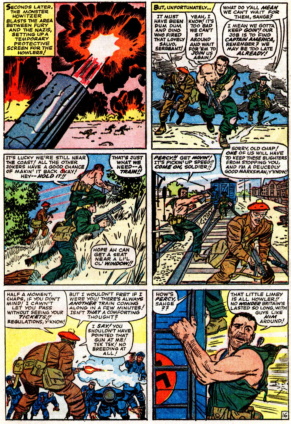 Read online Sgt. Fury comic -  Issue #13 - 22
