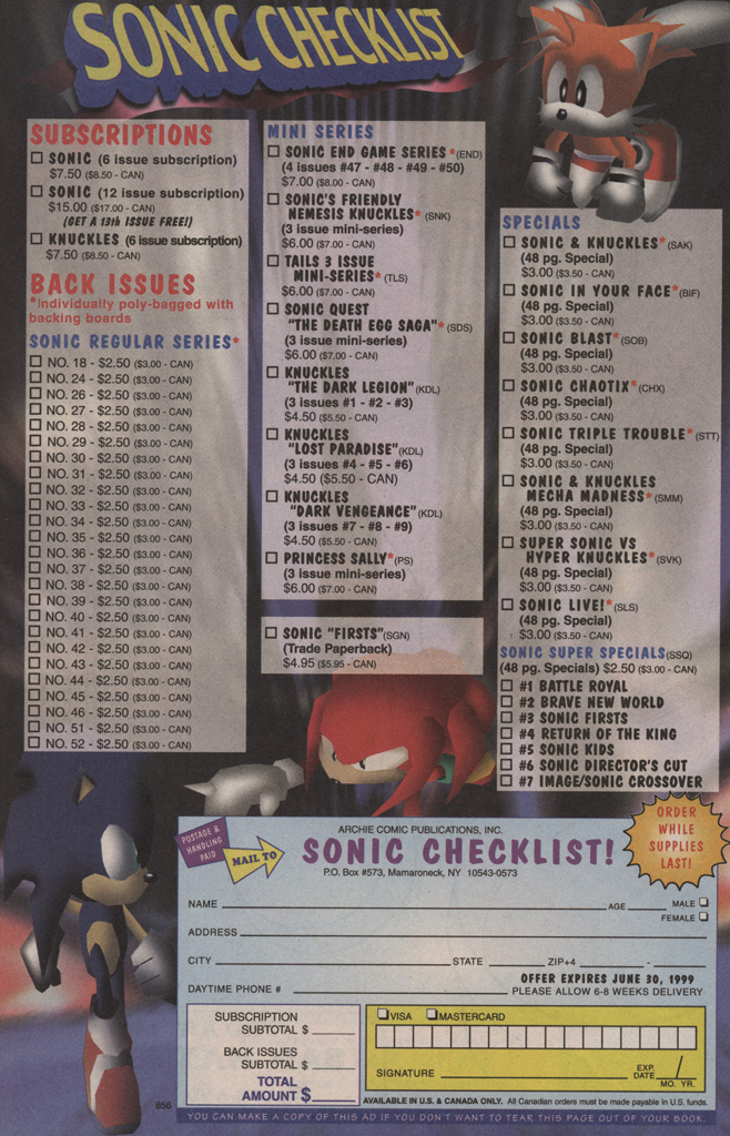 Read online Knuckles the Echidna comic -  Issue #24 - 34