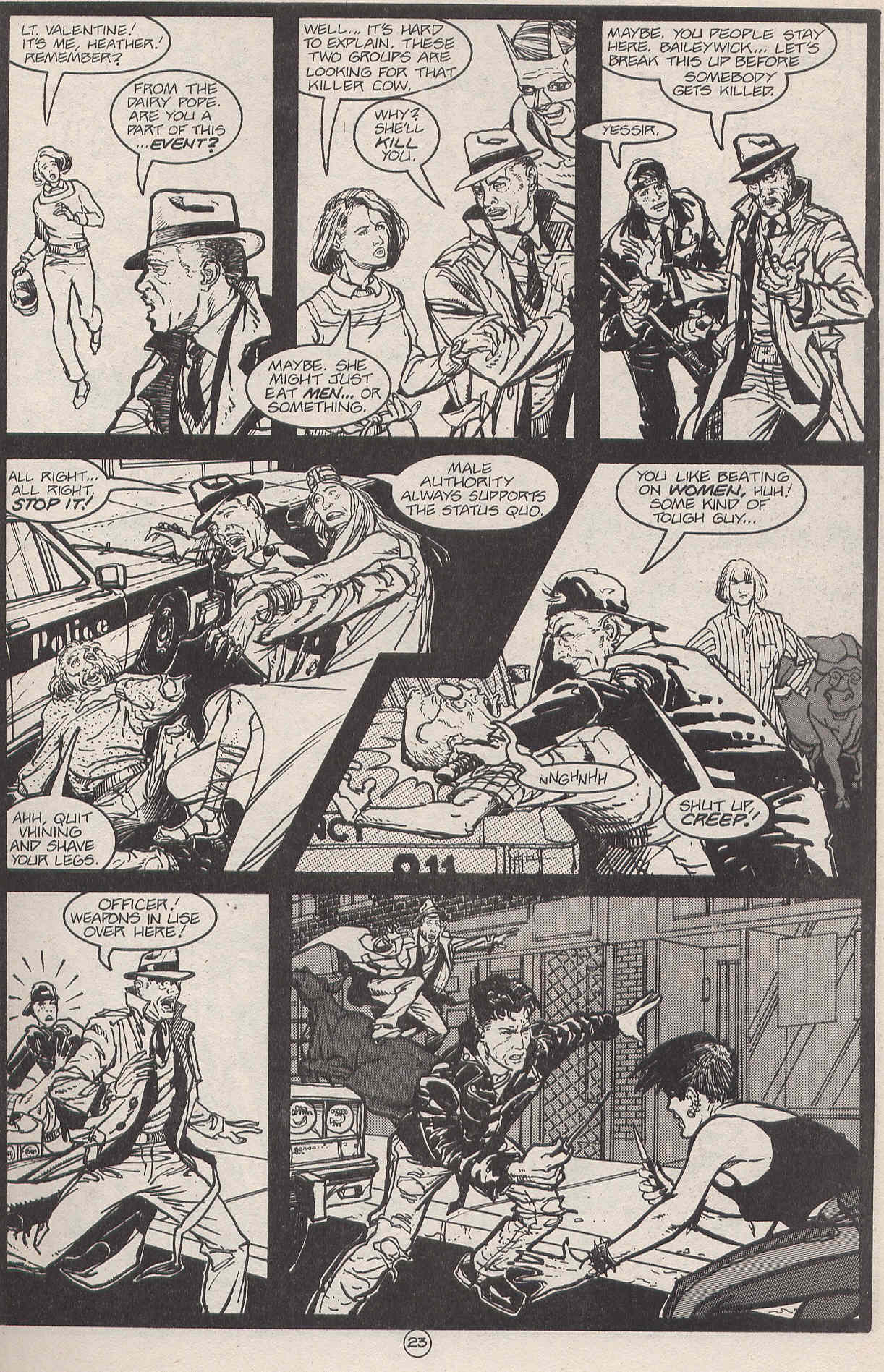 Read online Man-Eating Cow comic -  Issue #4 - 23