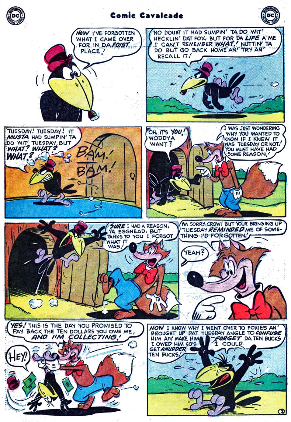 Read online Comic Cavalcade comic -  Issue #53 - 4