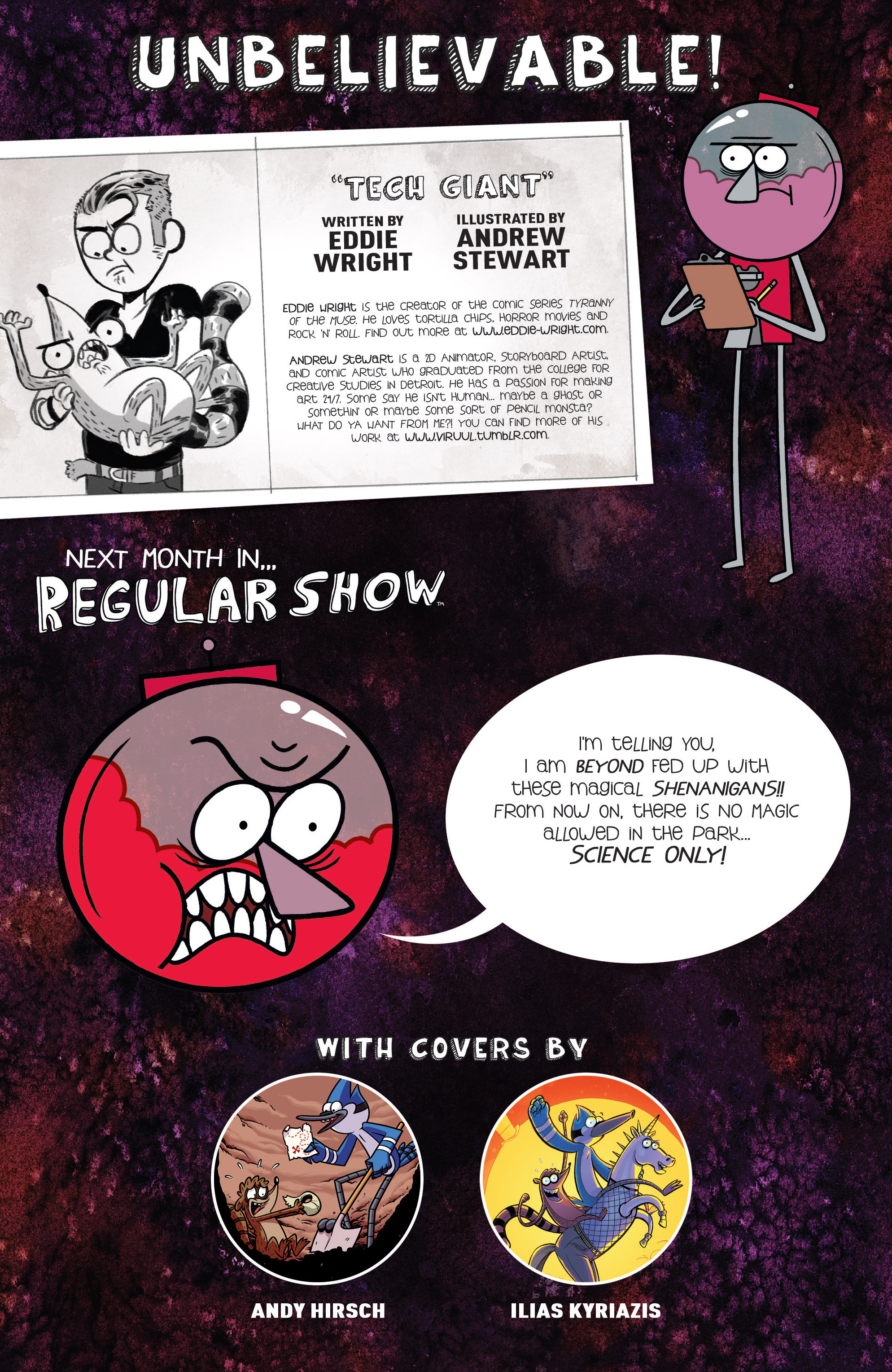 Read online Regular Show comic -  Issue #20 - 25