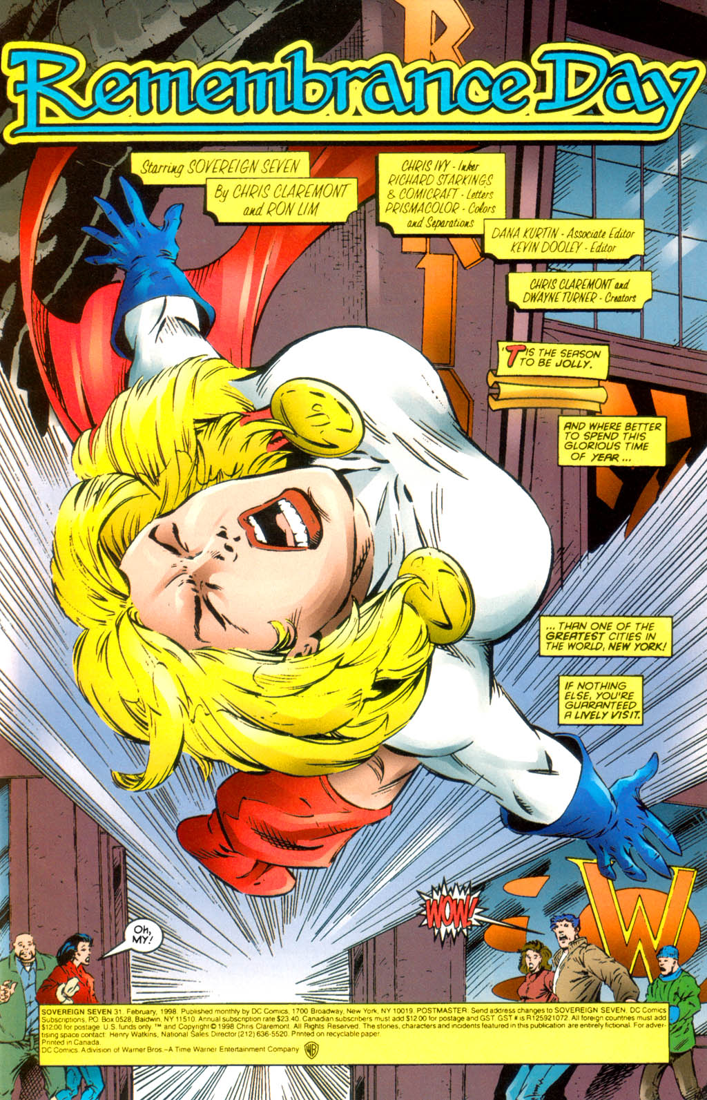 Read online Sovereign Seven comic -  Issue #31 - 2