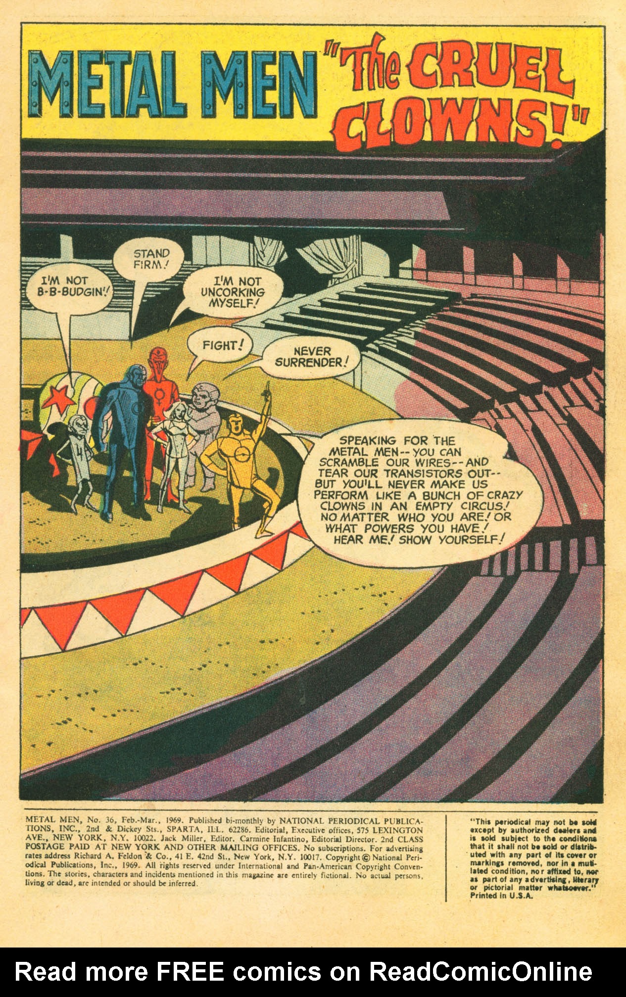 Read online Metal Men (1963) comic -  Issue #36 - 3