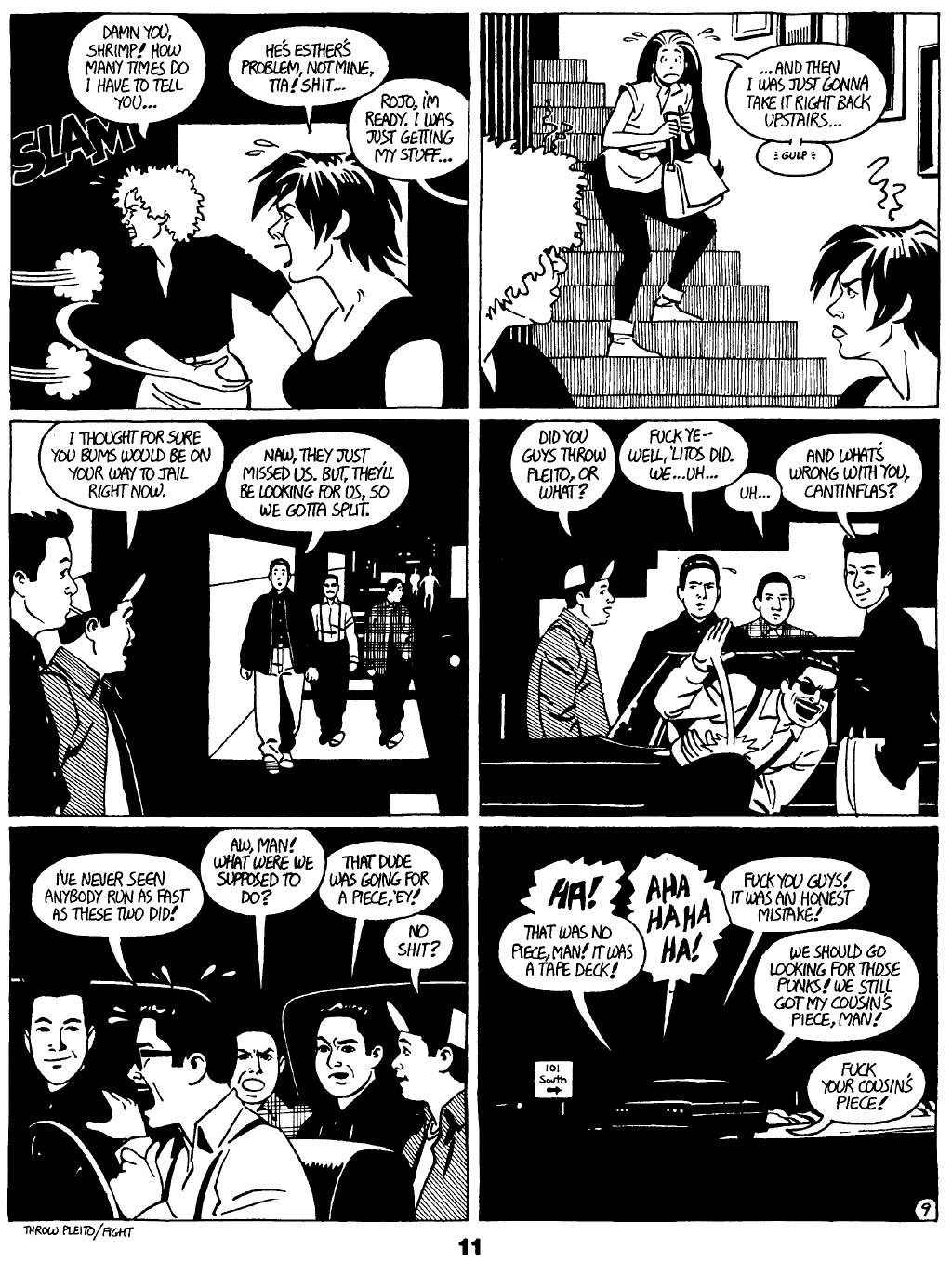 Read online Love and Rockets (1982) comic -  Issue #22 - 13