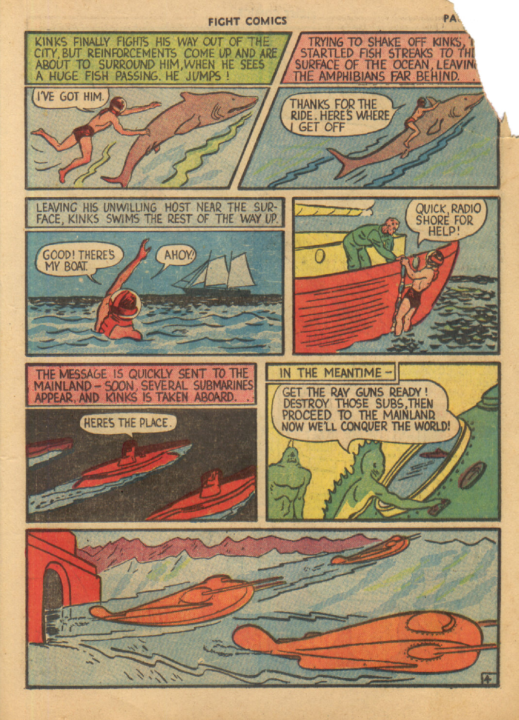 Read online Fight Comics comic -  Issue #3 - 33