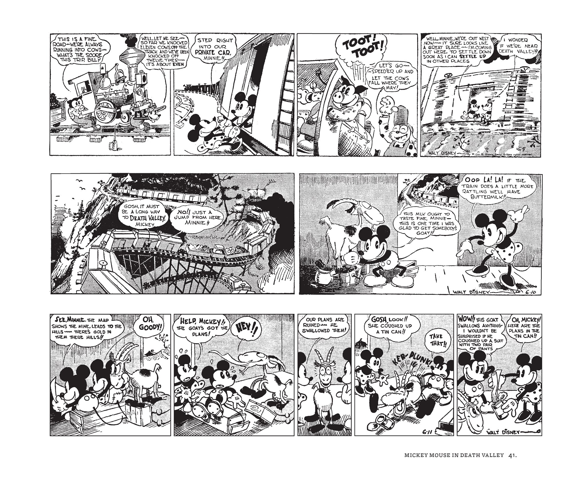 Read online Walt Disney's Mickey Mouse by Floyd Gottfredson comic -  Issue # TPB 1 (Part 1) - 41