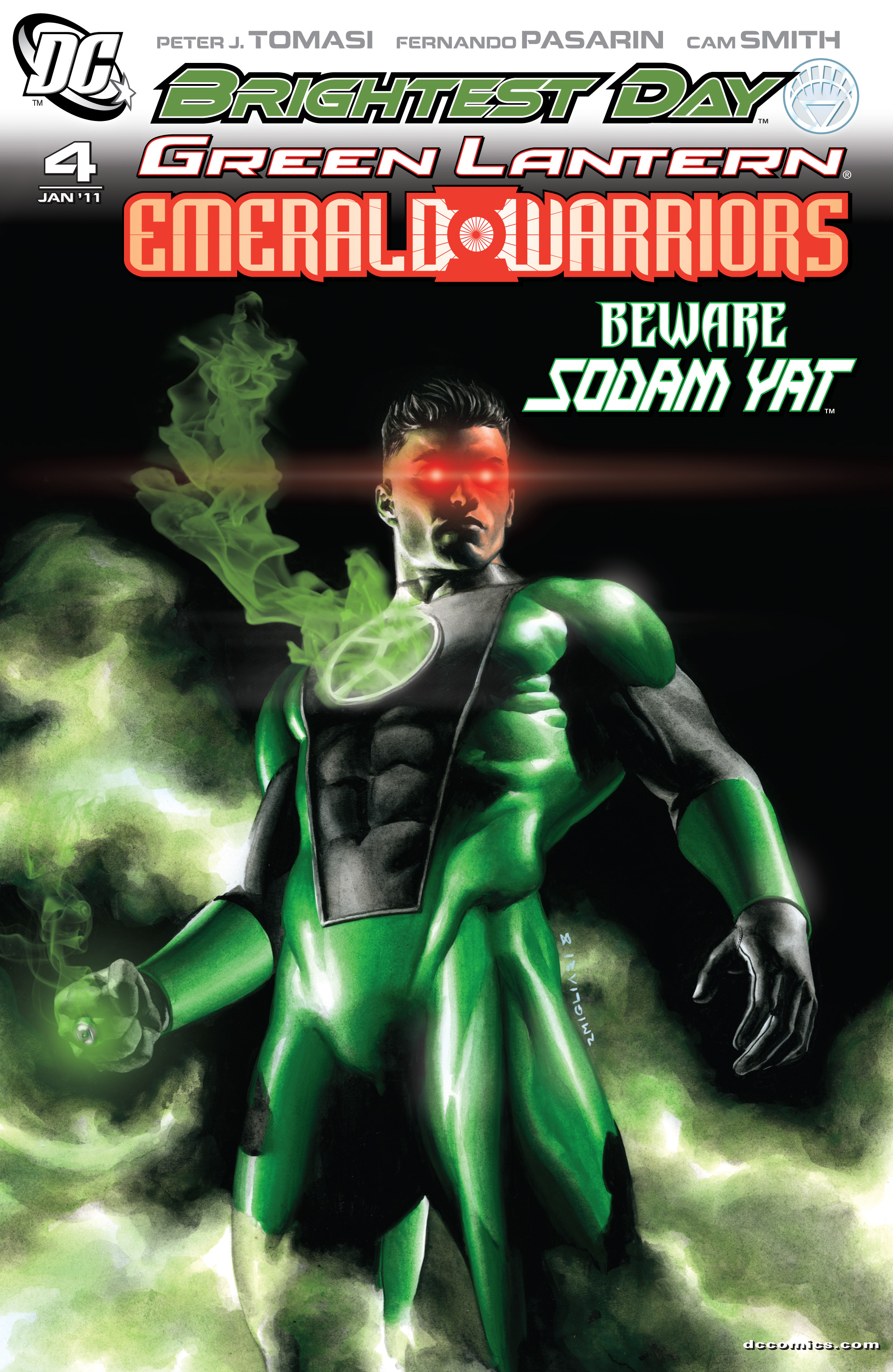 Read online Green Lantern: Emerald Warriors comic -  Issue #4 - 1