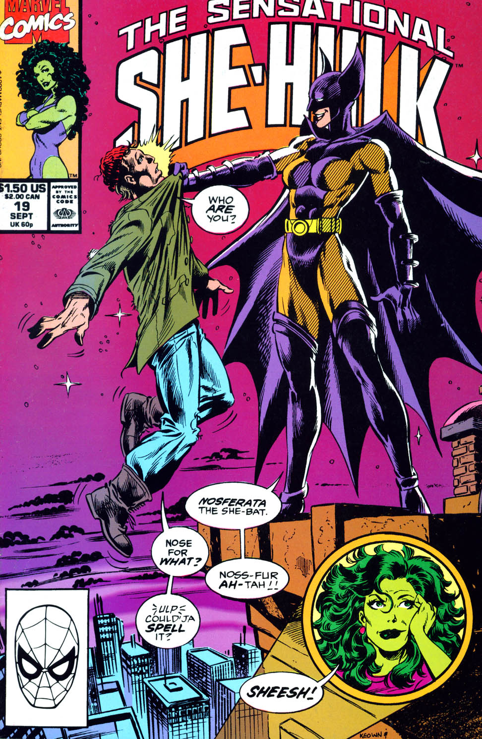 Read online The Sensational She-Hulk comic -  Issue #19 - 1