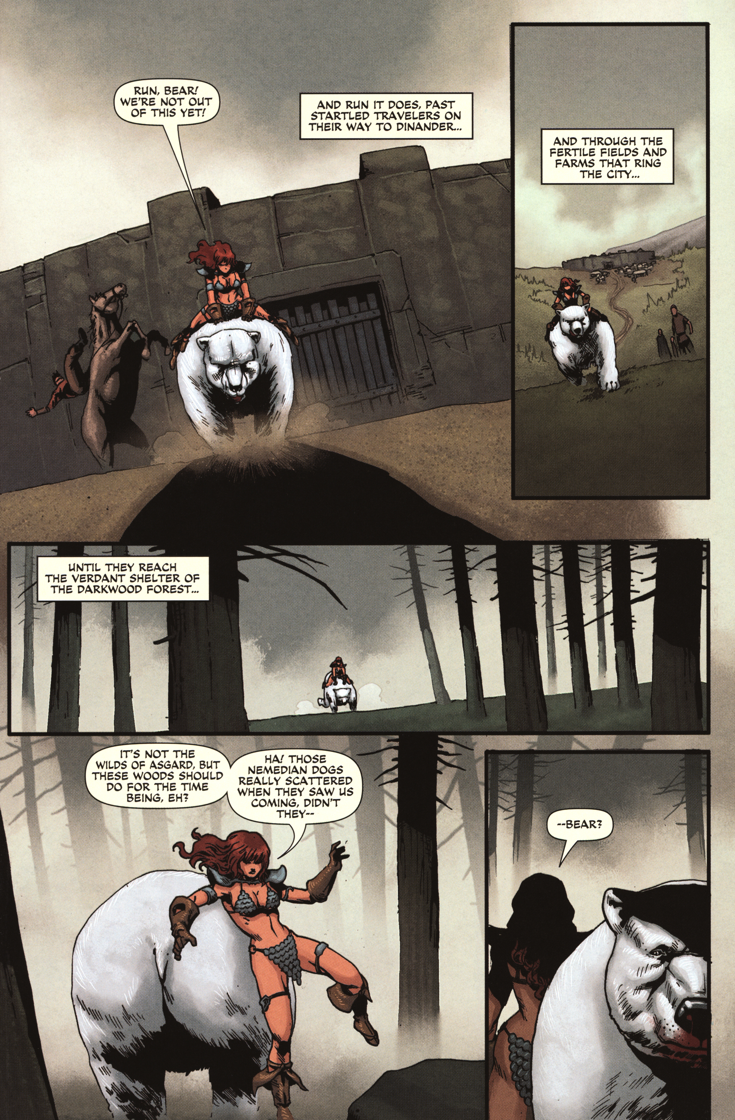 Read online Red Sonja: Berserker comic -  Issue # Full - 28