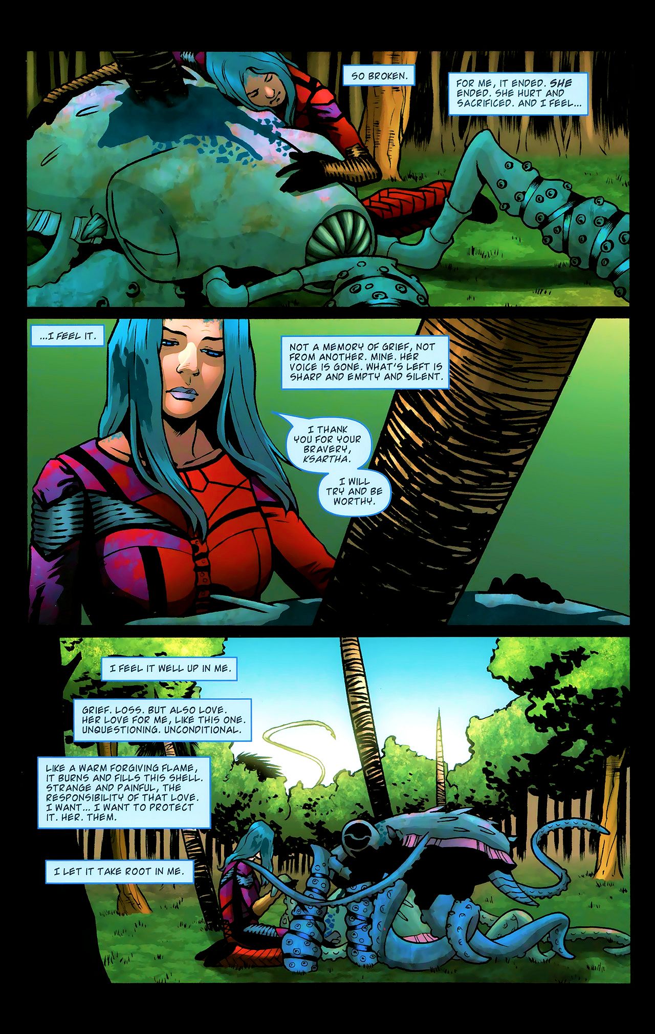 Read online Angel: Illyria: Haunted comic -  Issue #4 - 15