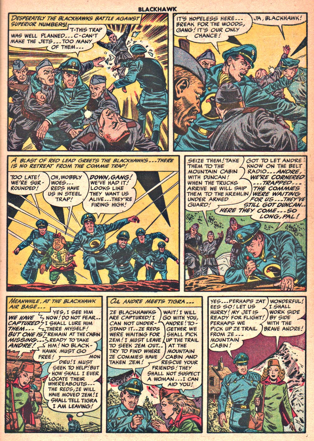 Read online Blackhawk (1957) comic -  Issue #90 - 31