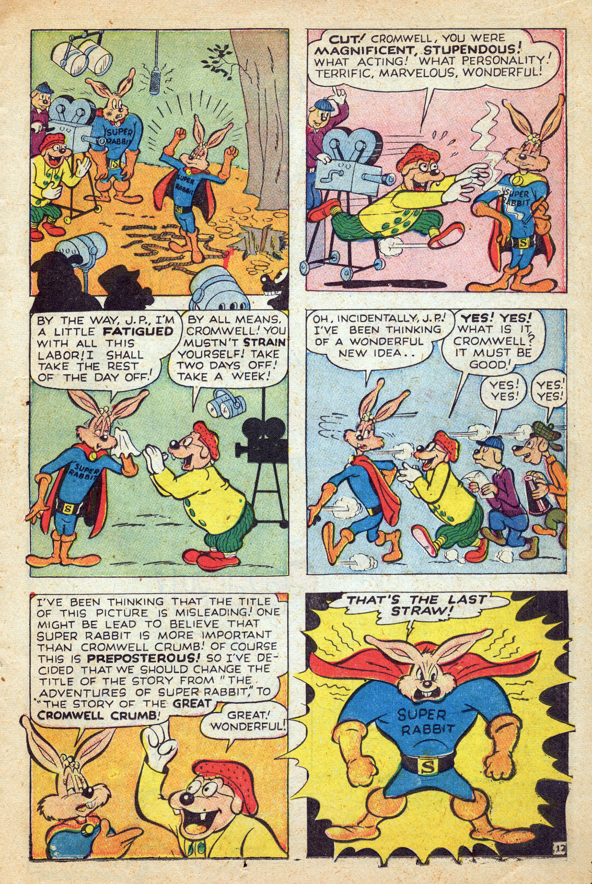 Read online Super Rabbit comic -  Issue #9 - 15