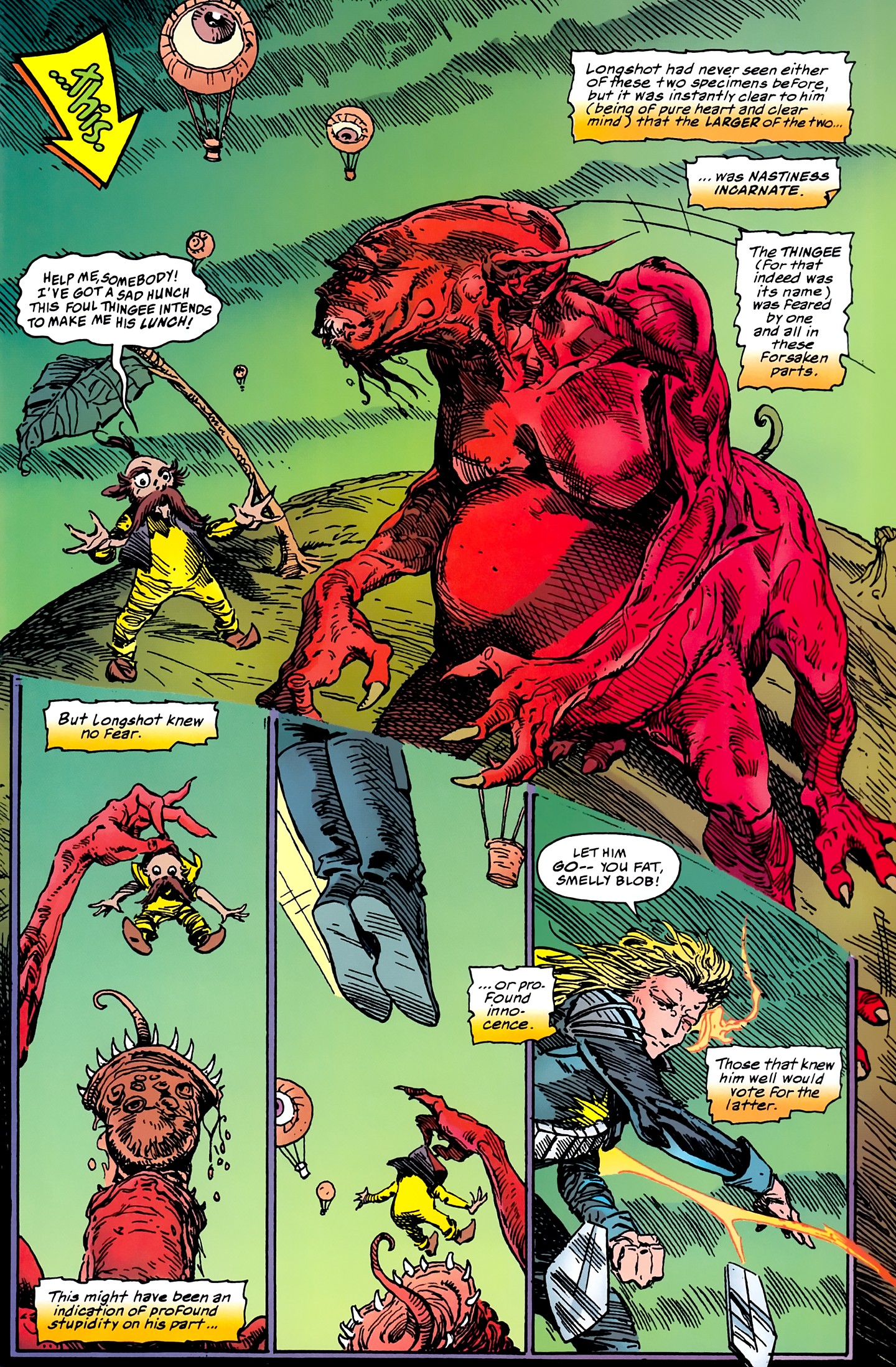 Read online Longshot (1998) comic -  Issue # Full - 4