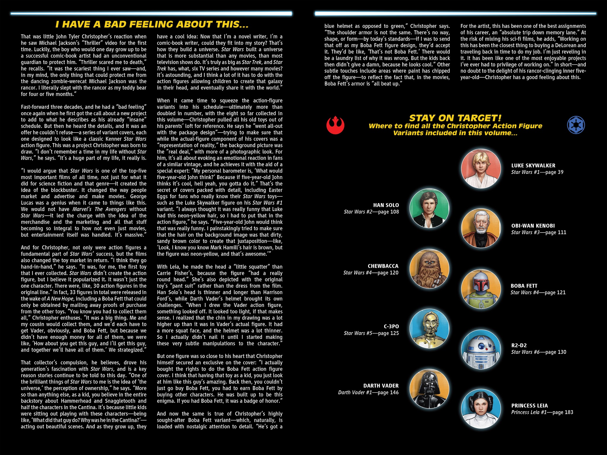 Read online Star Wars: The Marvel Covers comic -  Issue # TPB - 22