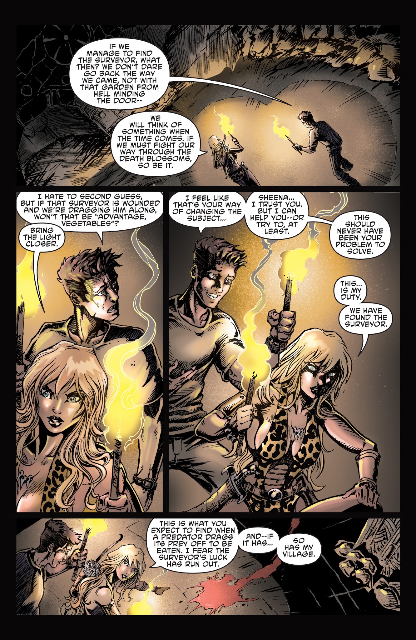 Read online Sheena: Queen Of The Jungle (2017) comic -  Issue # _TPB 1 - 85