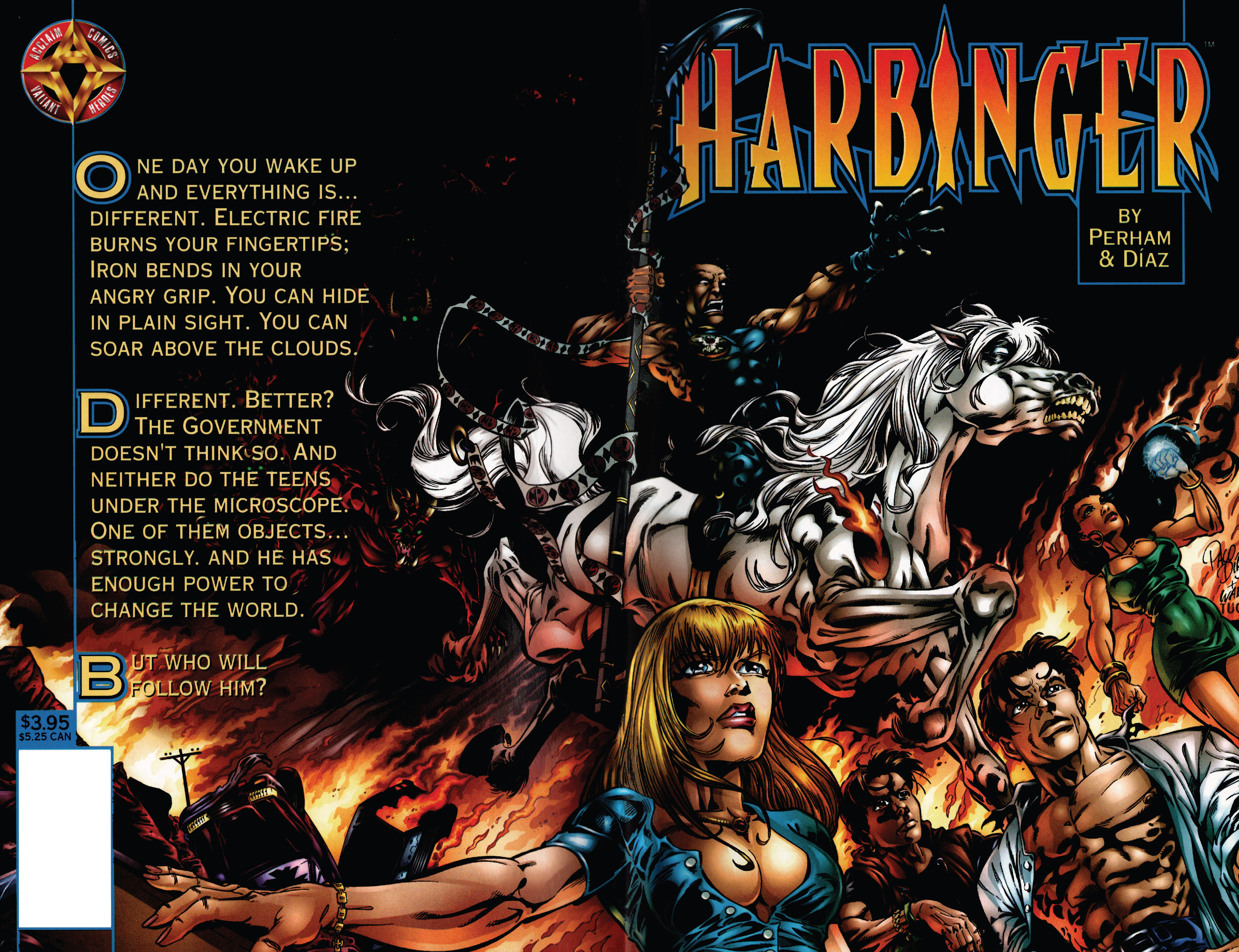 Read online Harbinger: Acts of God comic -  Issue # Full - 2