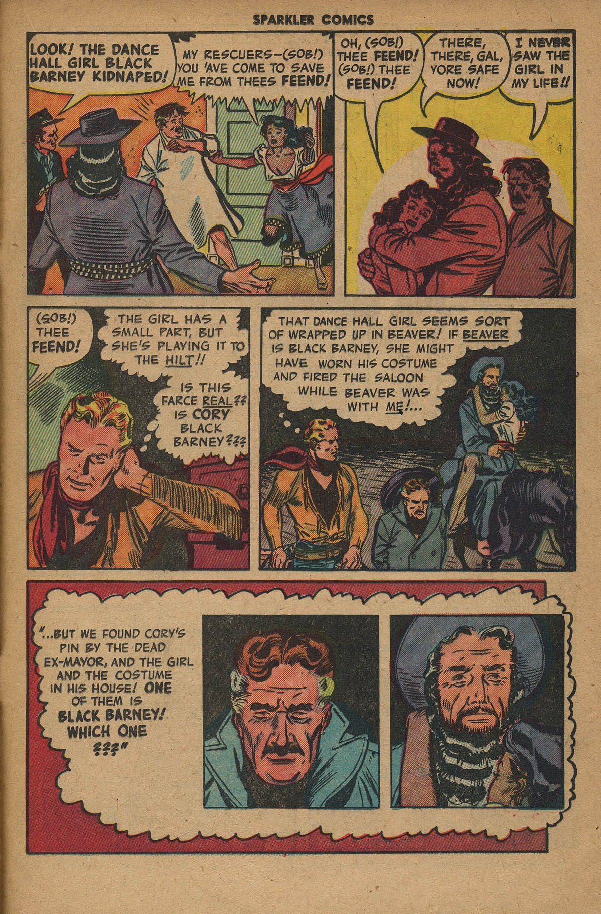 Read online Sparkler Comics comic -  Issue #99 - 21