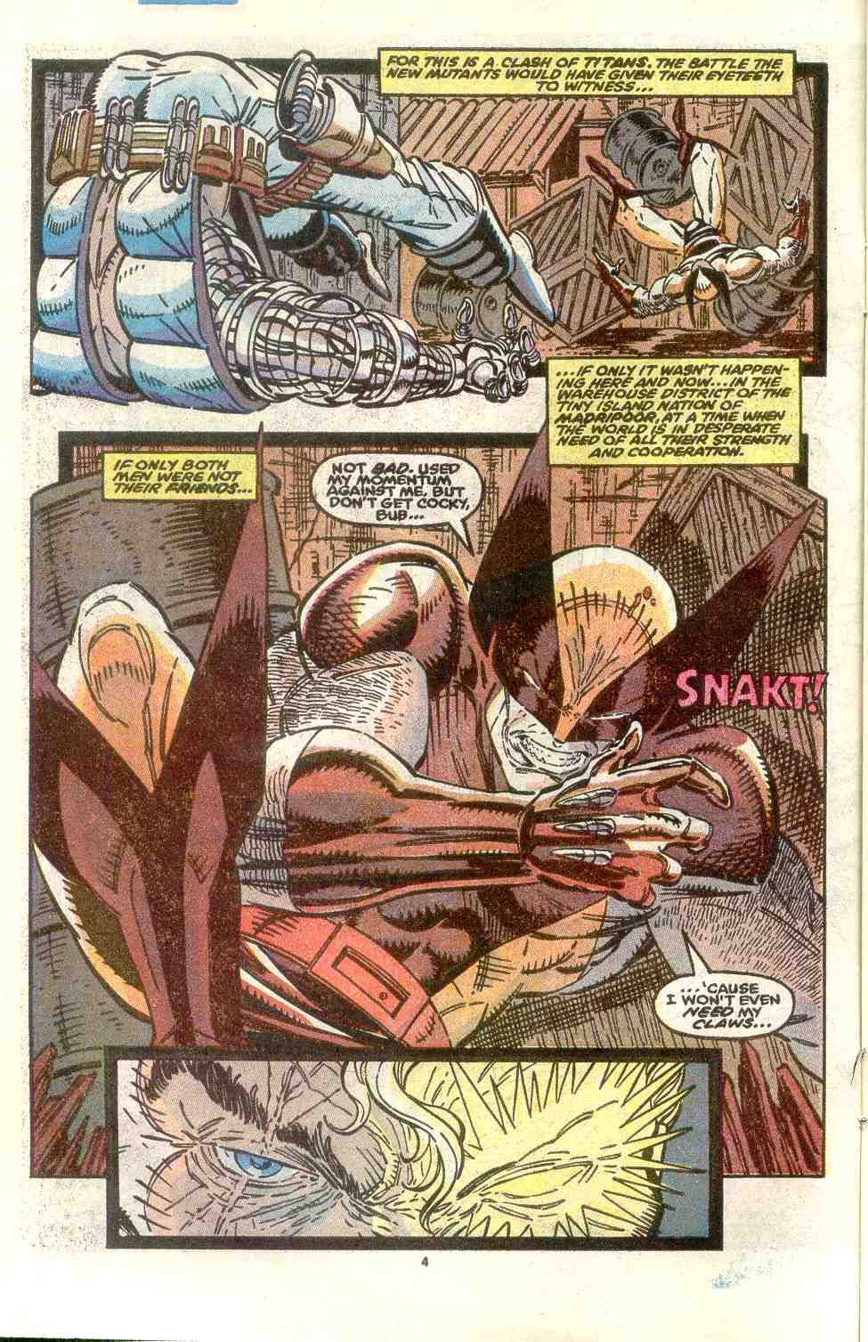Read online The New Mutants comic -  Issue #94 - 5