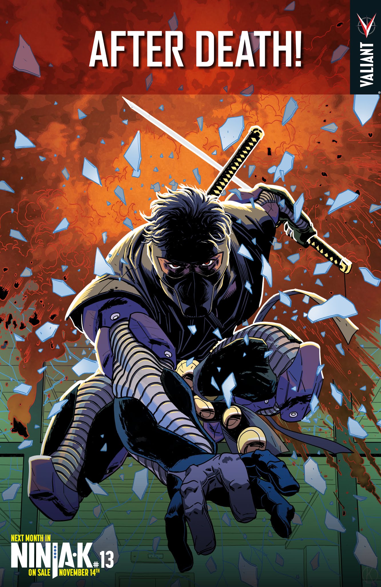 Read online Ninja-K comic -  Issue #12 - 23