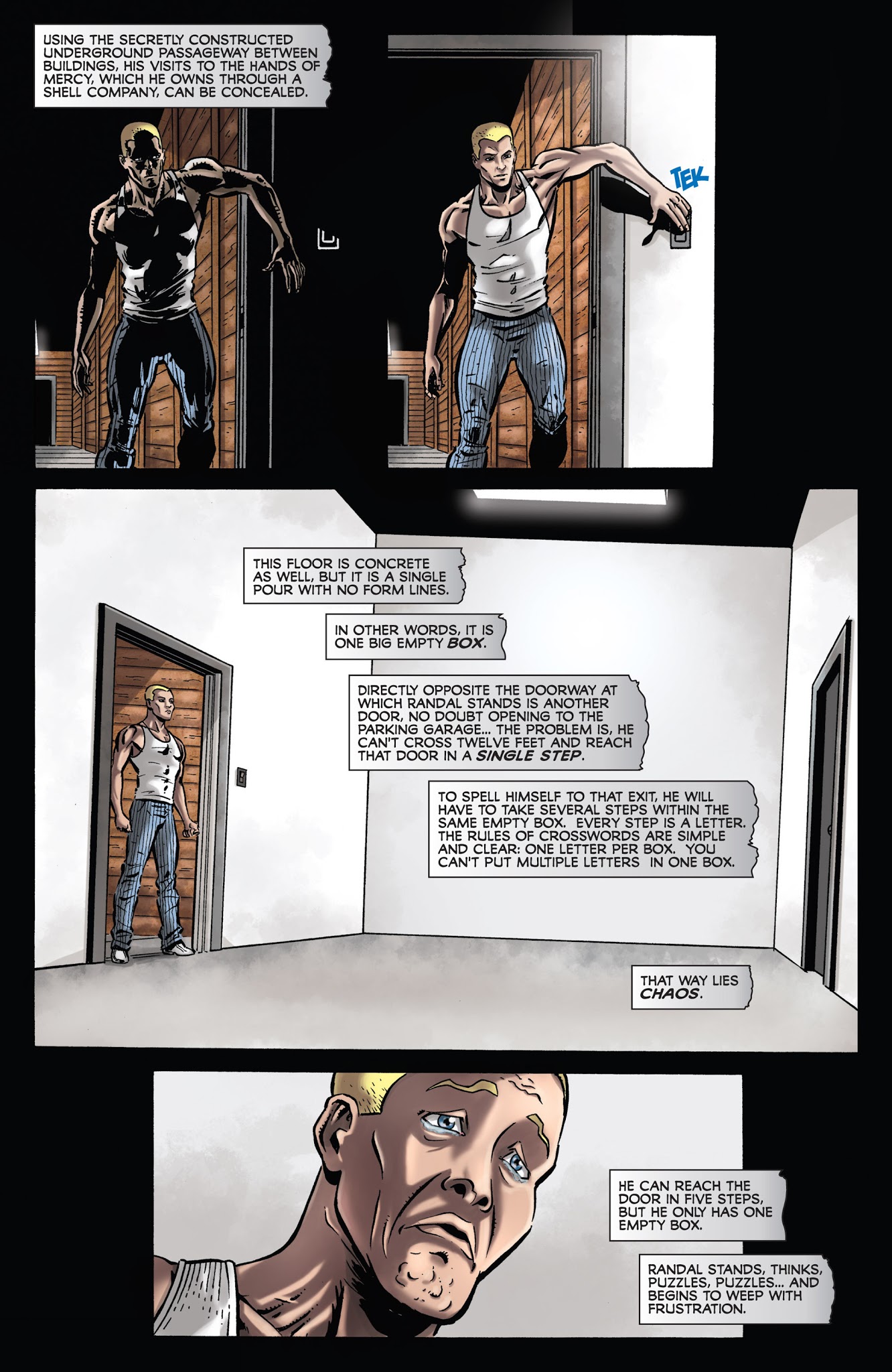 Read online Dean Koontz's Frankenstein: Prodigal Son (2010) comic -  Issue #3 - 4