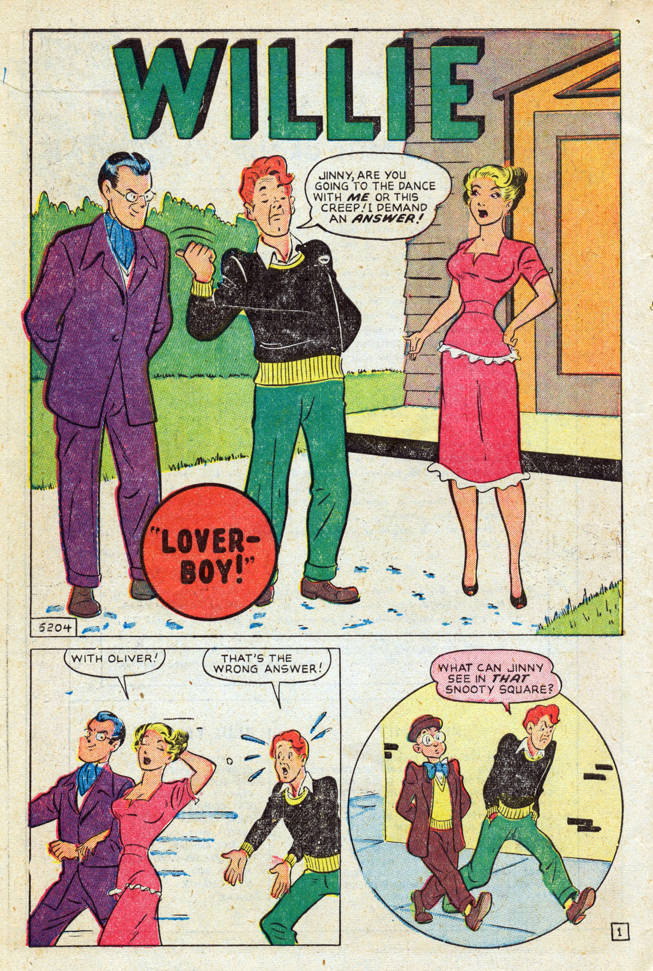 Read online Willie Comics (1946) comic -  Issue #19 - 12