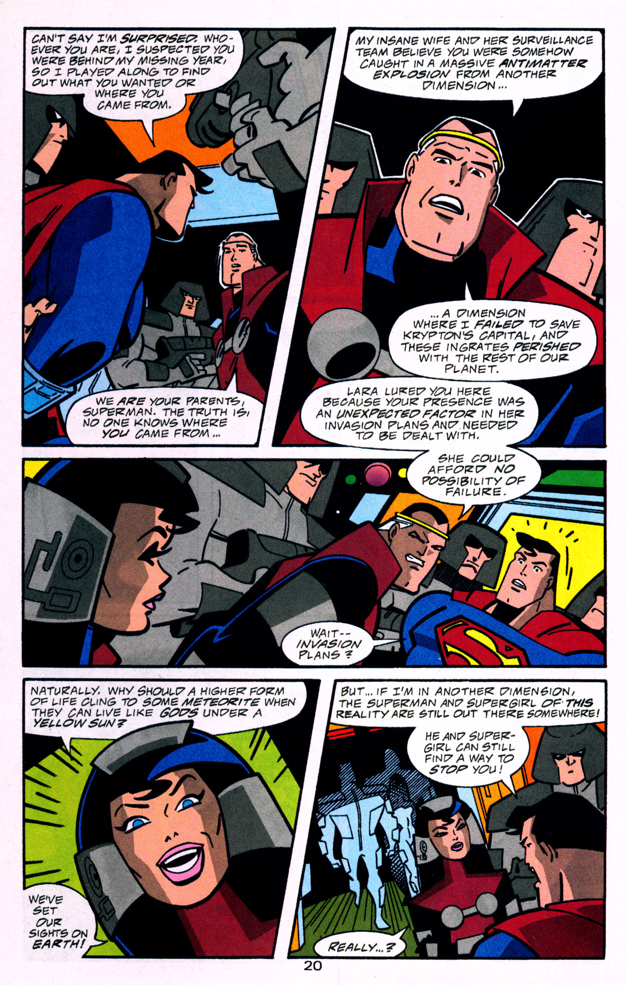 Read online Superman Adventures comic -  Issue #30 - 22