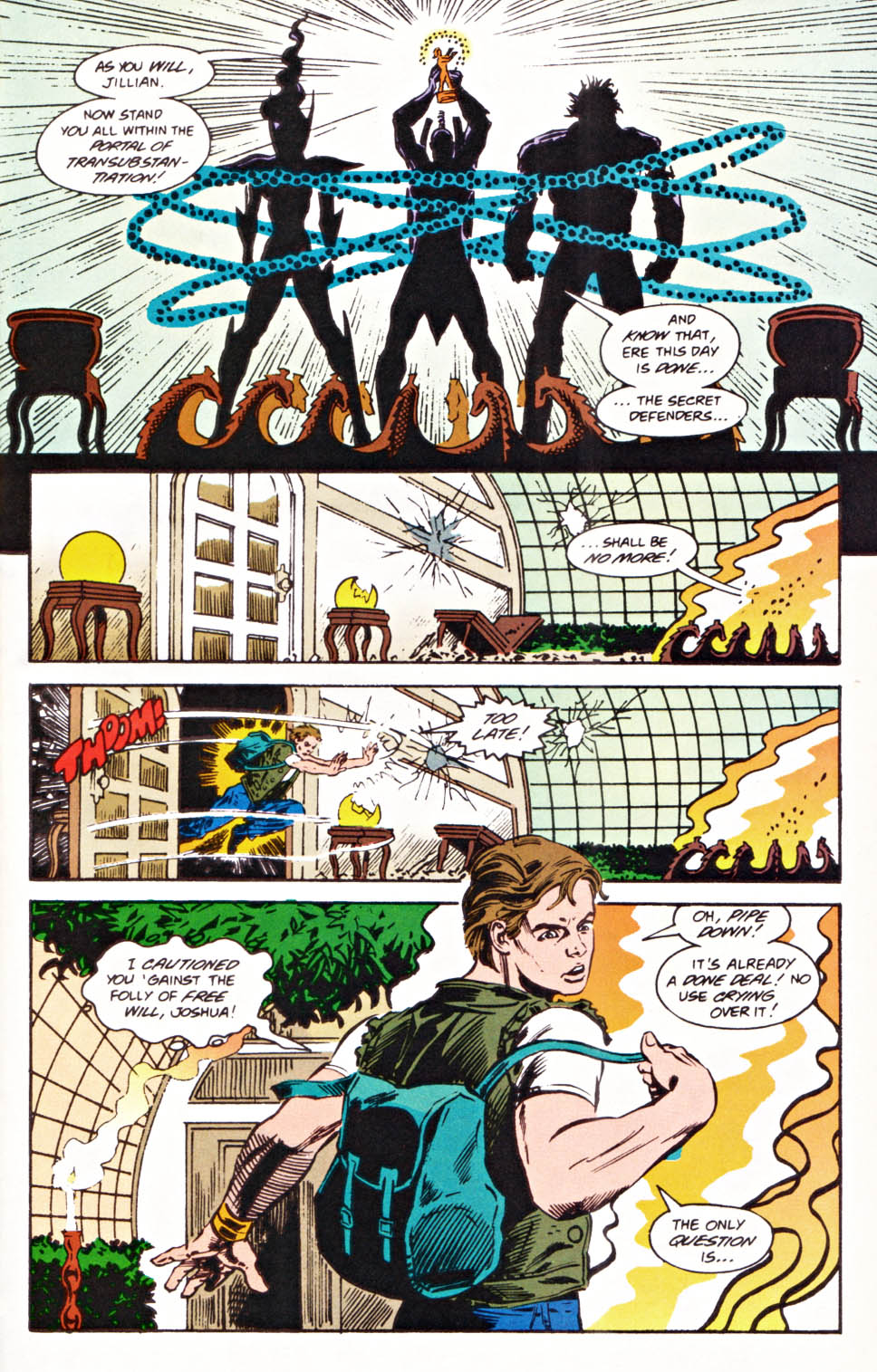 Read online Secret Defenders comic -  Issue #22 - 21