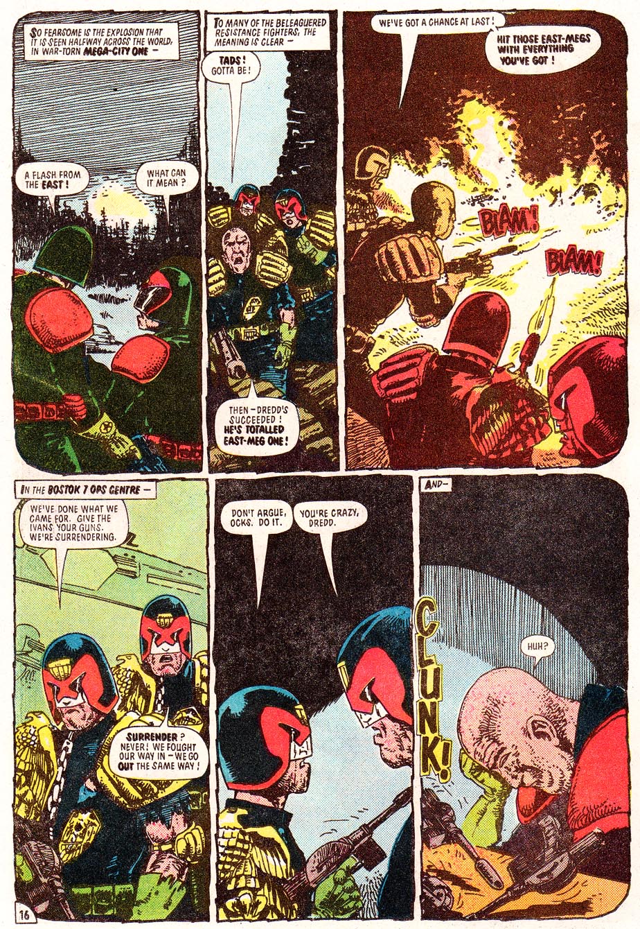 Read online Judge Dredd (1983) comic -  Issue #24 - 16