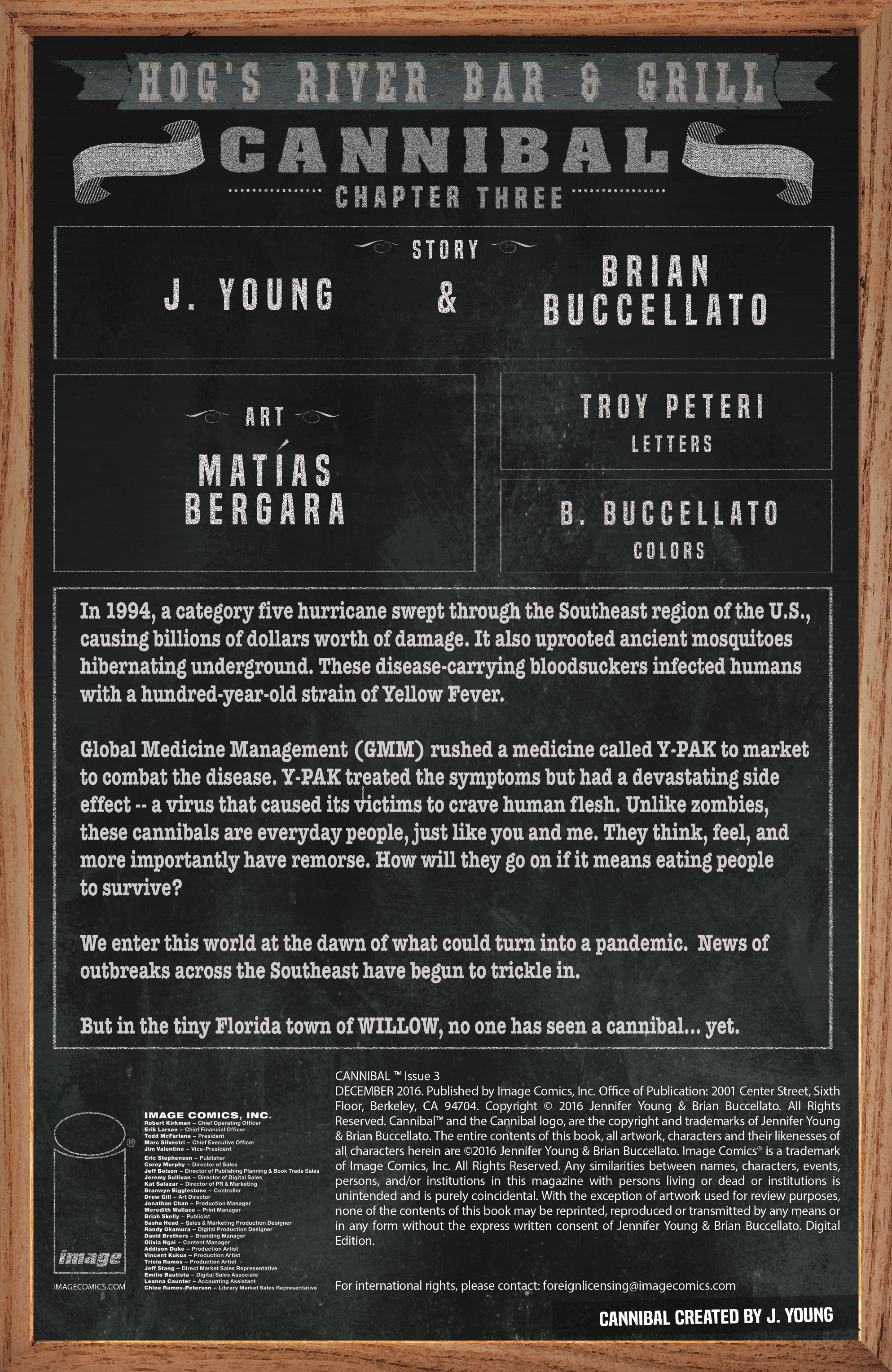 Read online Cannibal comic -  Issue #3 - 2