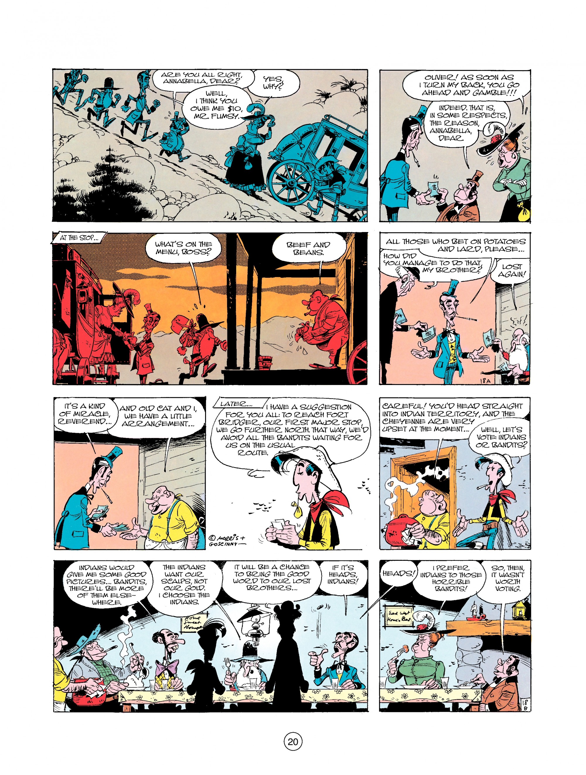 Read online A Lucky Luke Adventure comic -  Issue #25 - 20