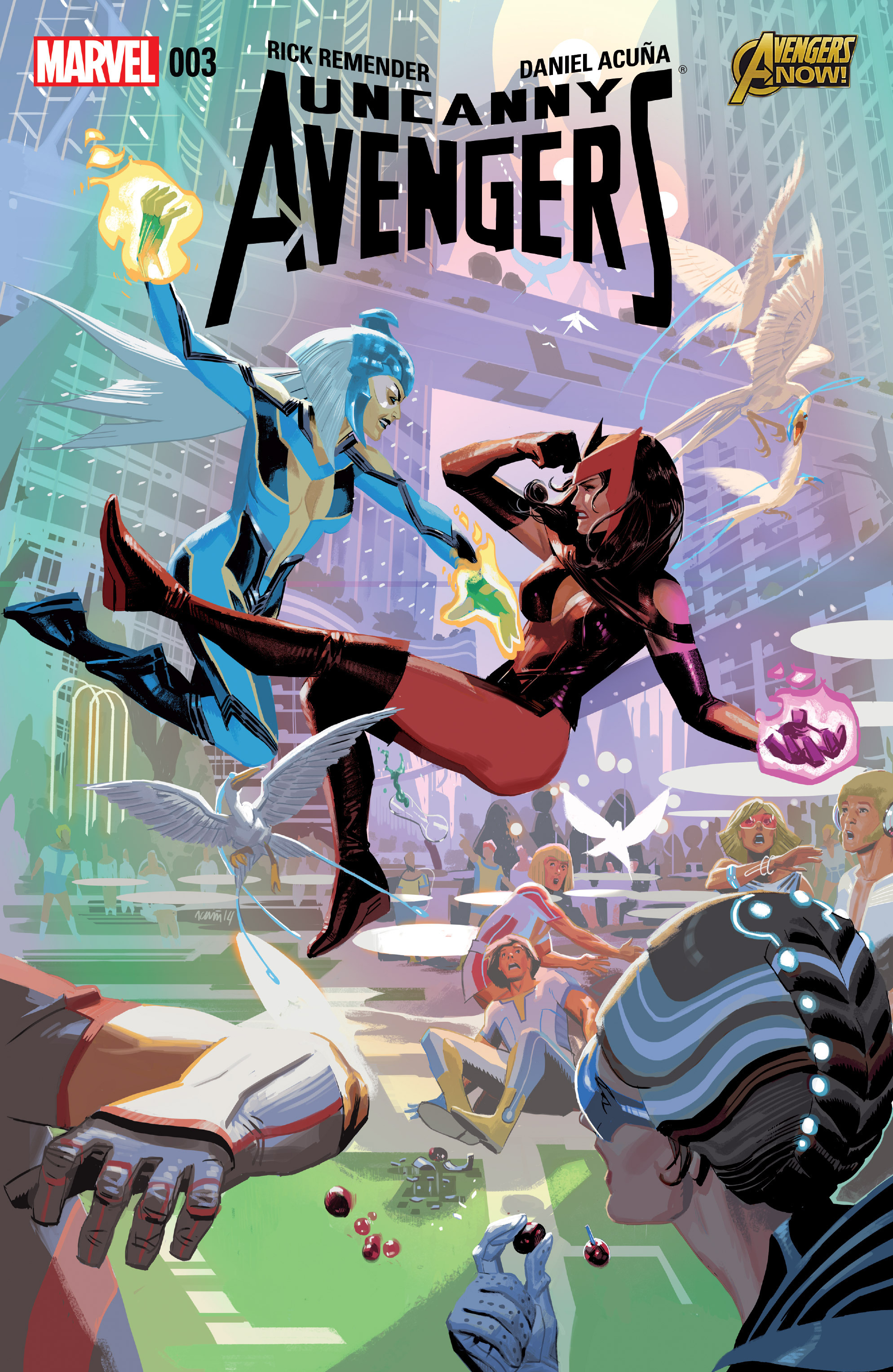 Read online Uncanny Avengers [I] comic -  Issue #3 - 1