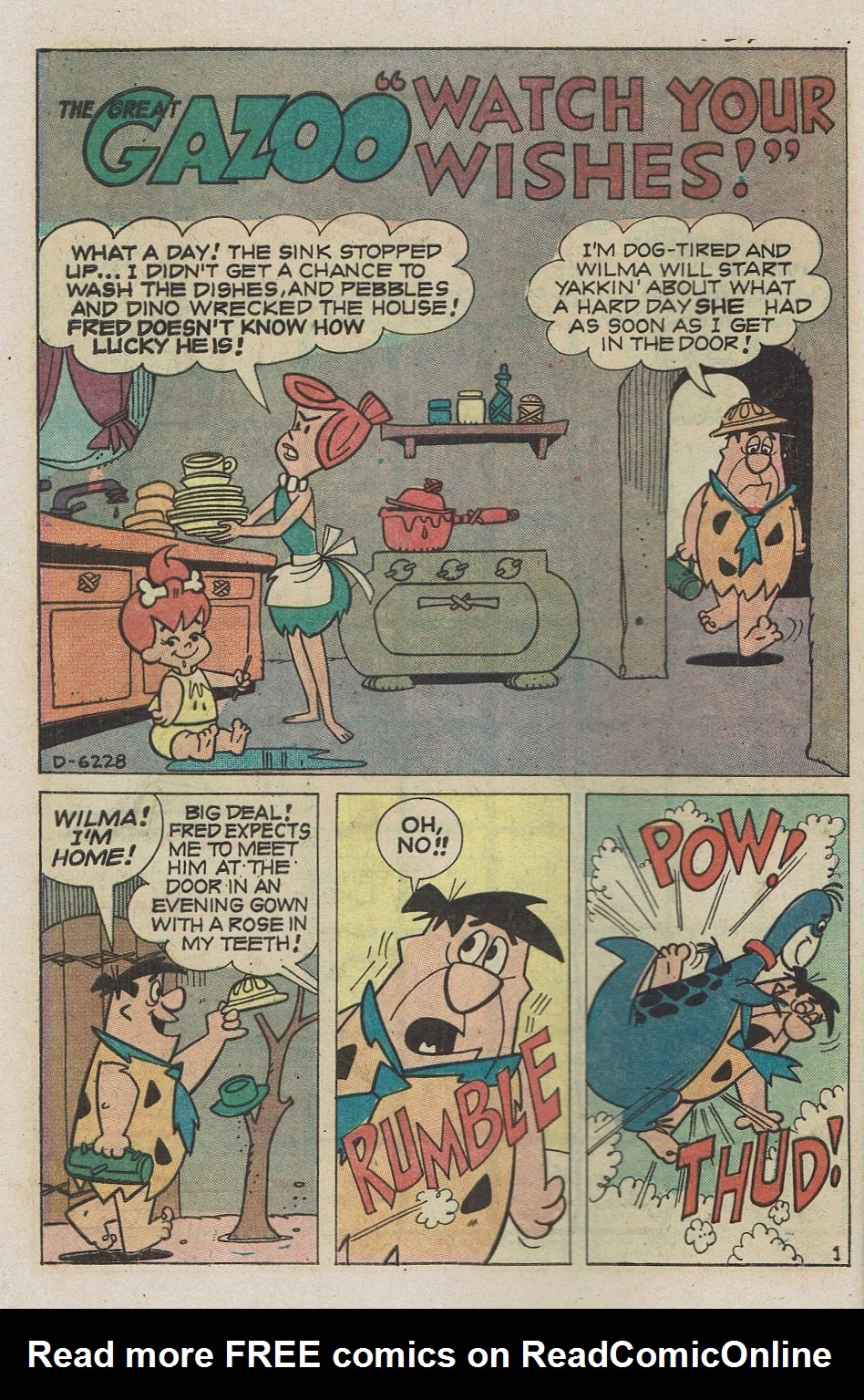 Read online Great Gazoo comic -  Issue #7 - 8